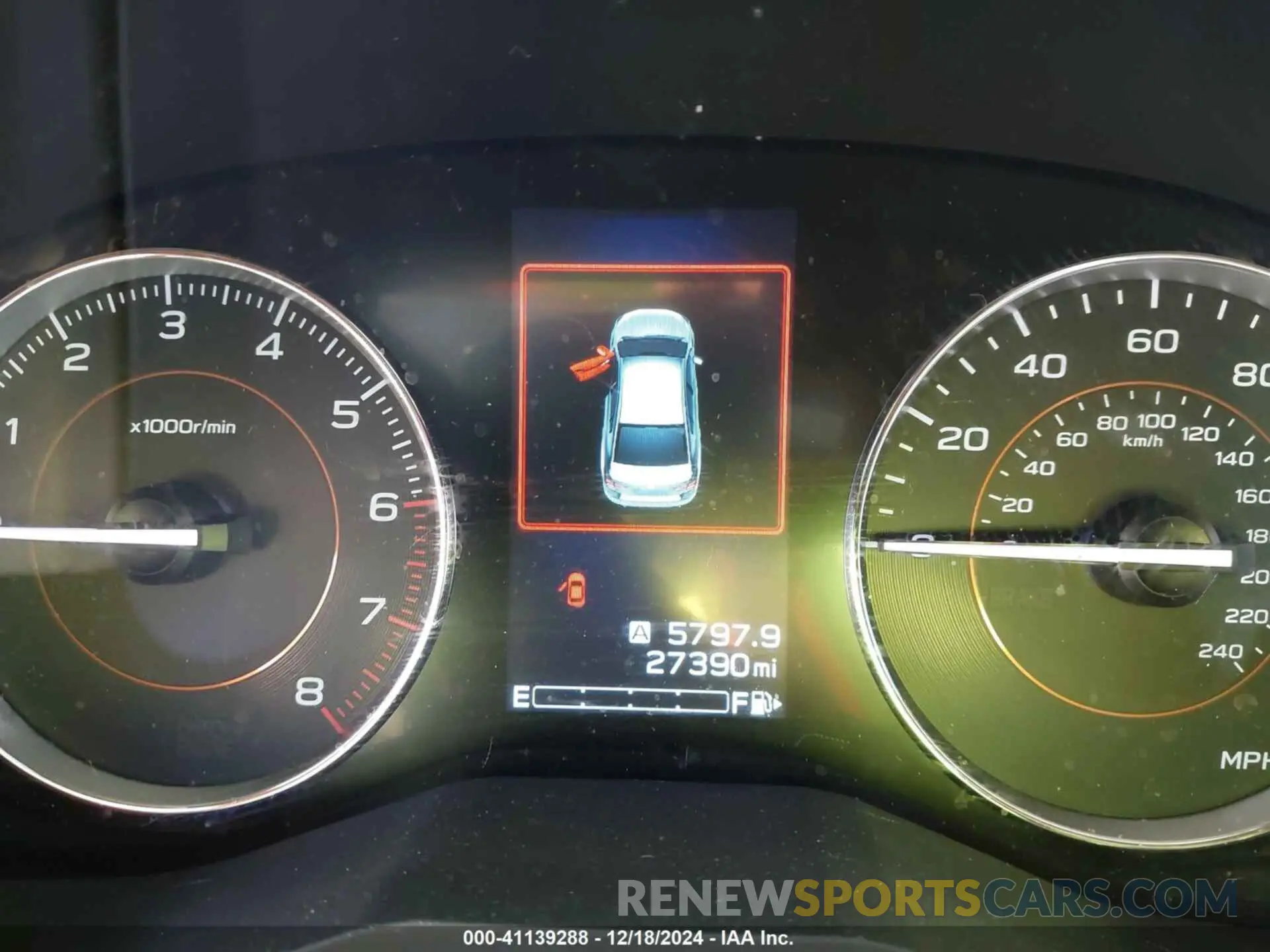 7 fotografías del automóvil dañado JF2GTHNC2PH277348 SUBARU CROSSTREK 2023
