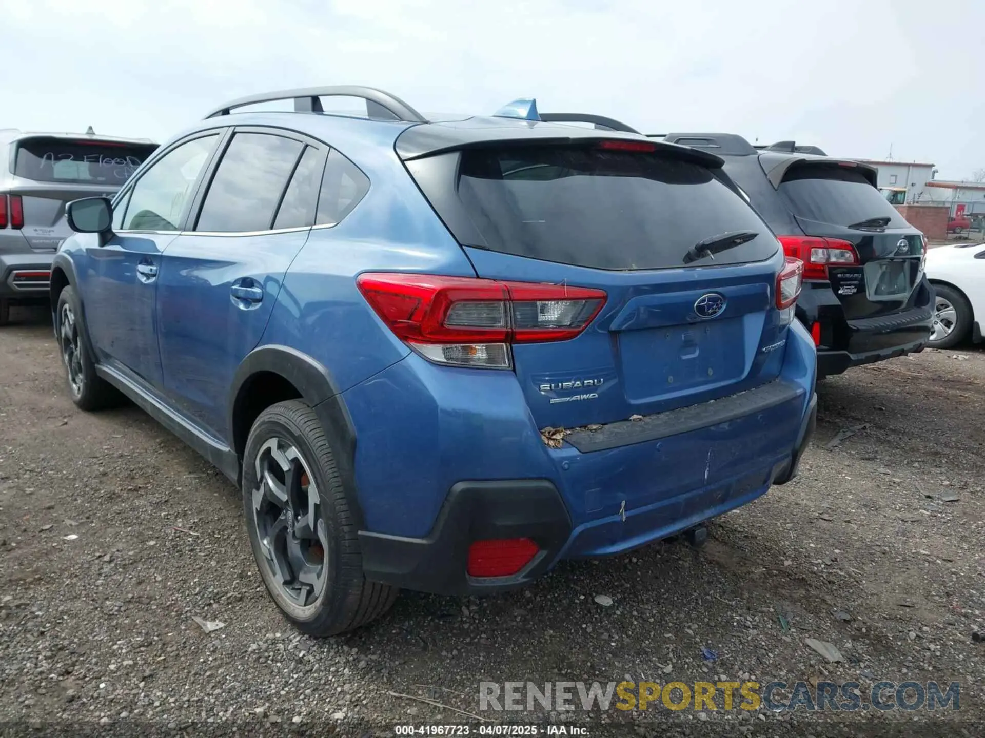 3 fotografías del automóvil dañado JF2GTHNC3PH259831 SUBARU CROSSTREK 2023