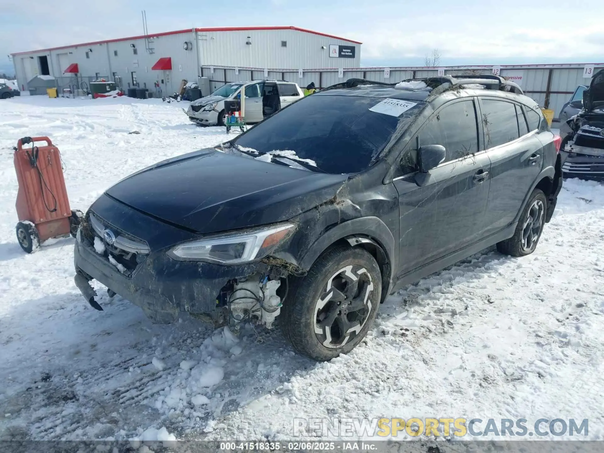 2 fotografías del automóvil dañado JF2GTHNC3PH262437 SUBARU CROSSTREK 2023