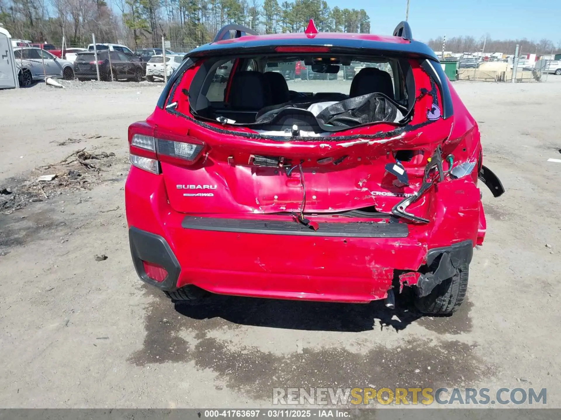 16 fotografías del automóvil dañado JF2GTHNC7P8331839 SUBARU CROSSTREK 2023