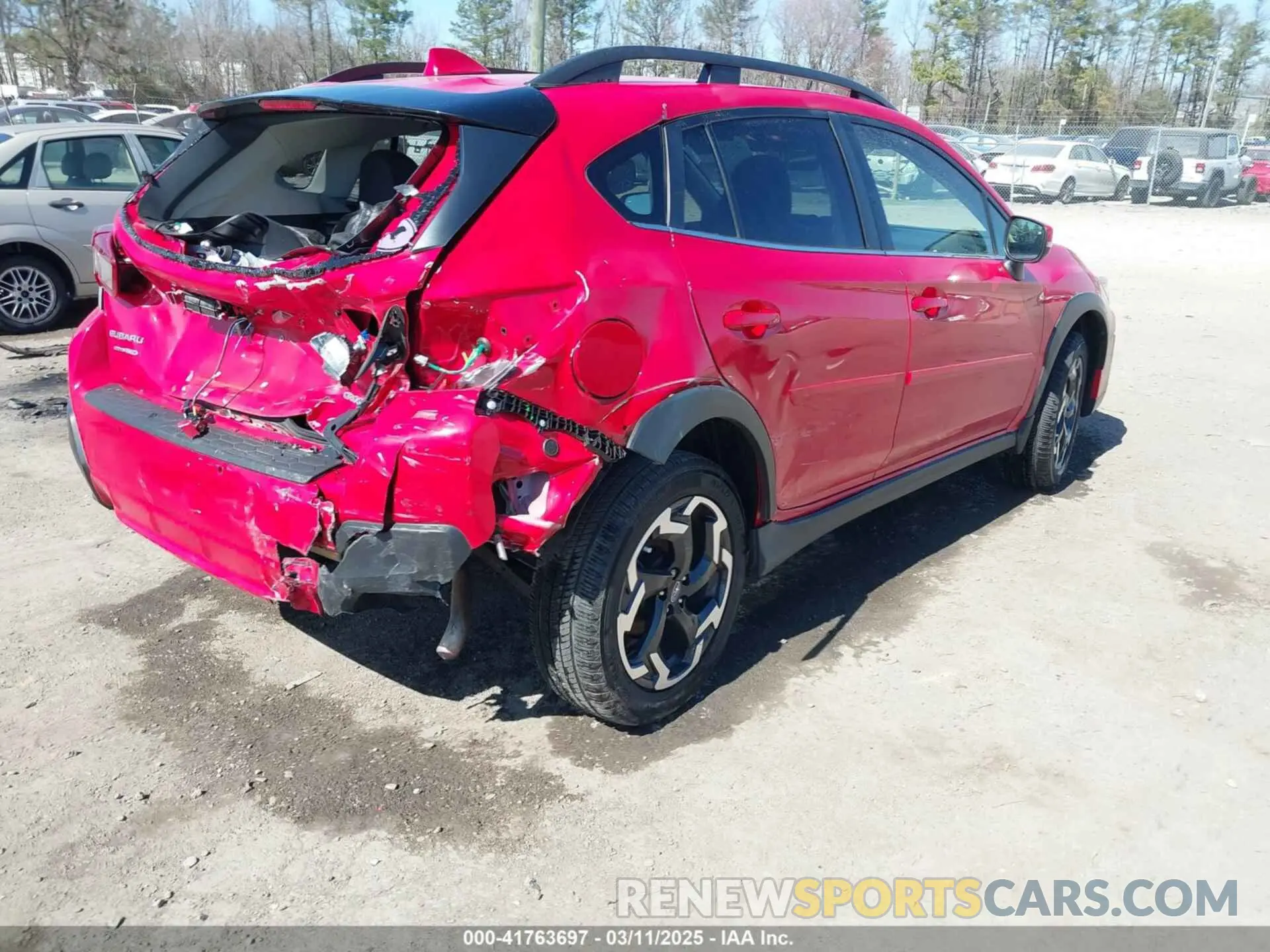 4 fotografías del automóvil dañado JF2GTHNC7P8331839 SUBARU CROSSTREK 2023
