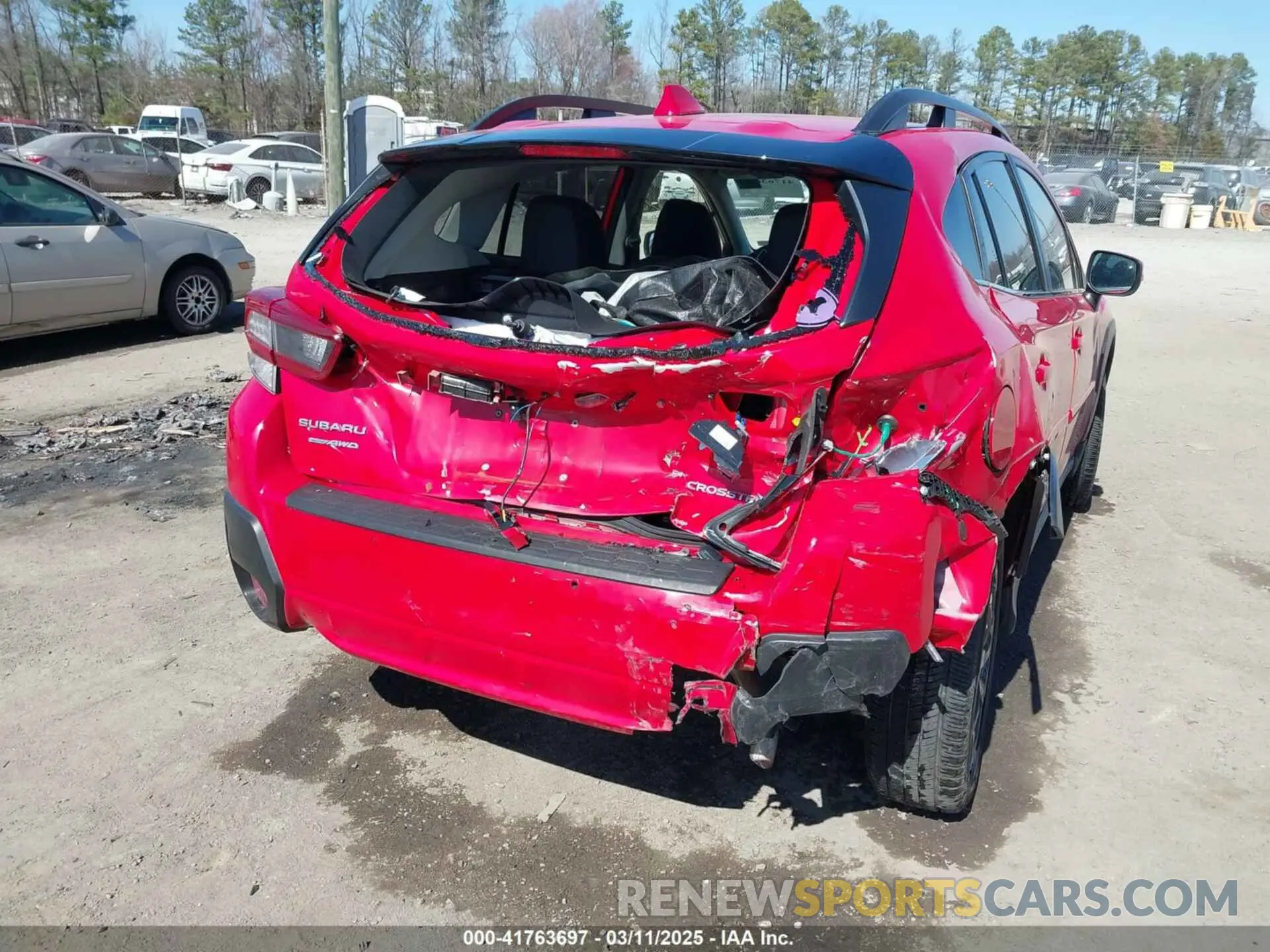 6 fotografías del automóvil dañado JF2GTHNC7P8331839 SUBARU CROSSTREK 2023