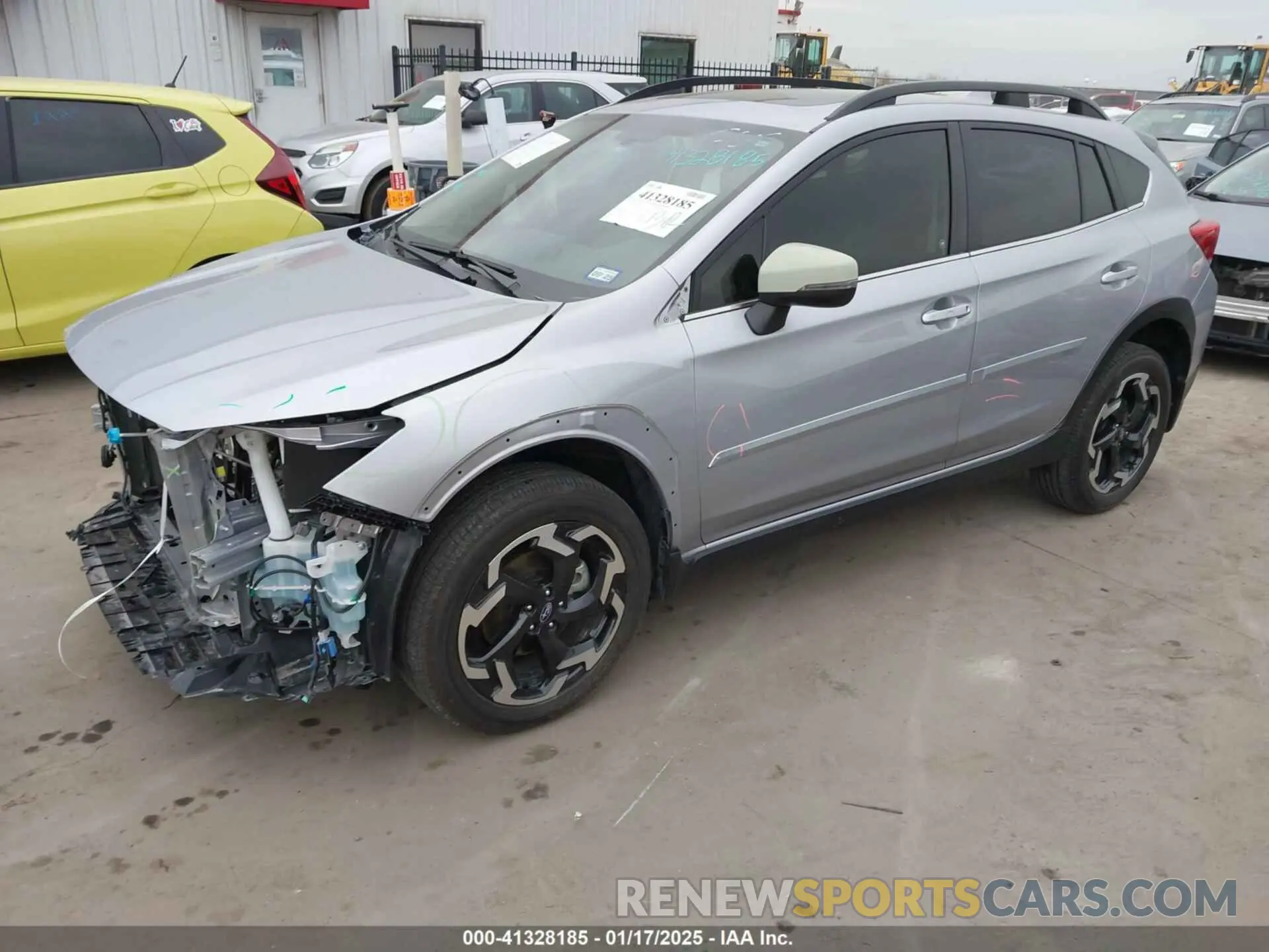 2 fotografías del automóvil dañado JF2GTHNCXP8223571 SUBARU CROSSTREK 2023
