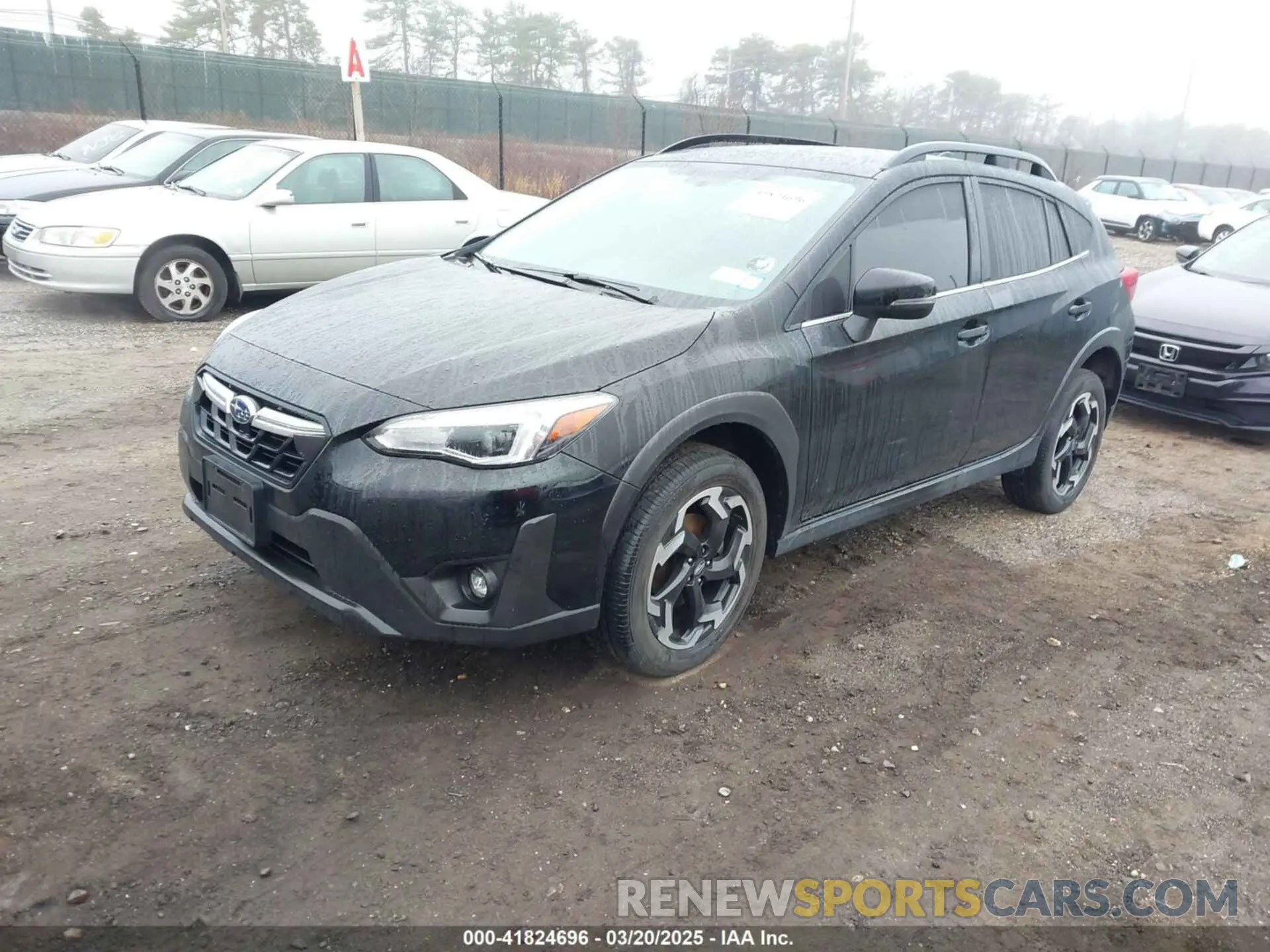2 fotografías del automóvil dañado JF2GTHNCXPH315439 SUBARU CROSSTREK 2023