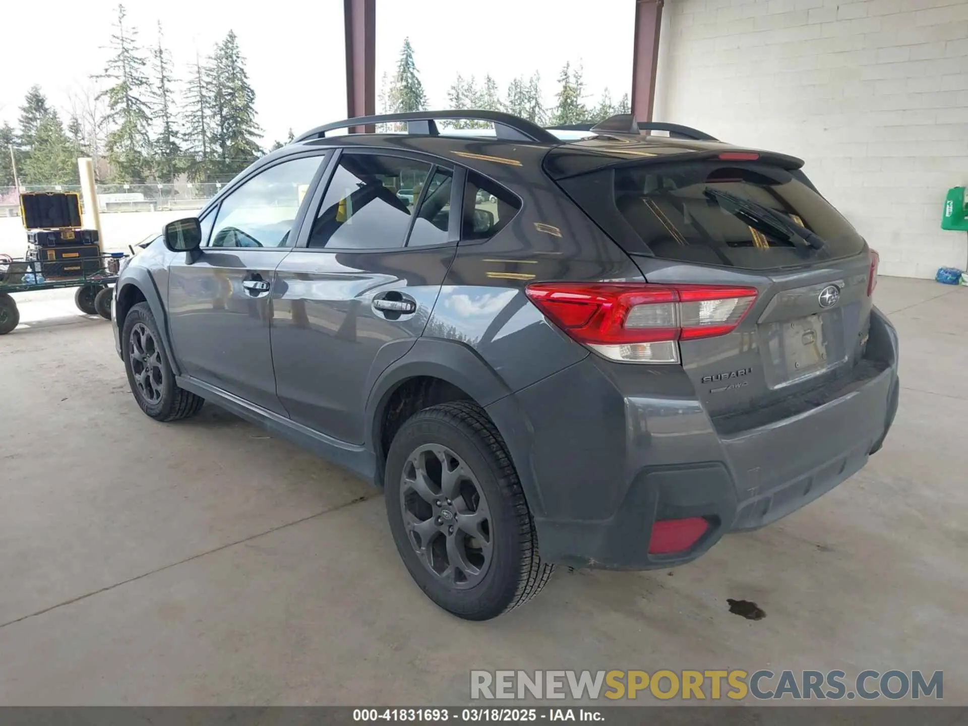 3 fotografías del automóvil dañado JF2GTHRC0PH318876 SUBARU CROSSTREK 2023