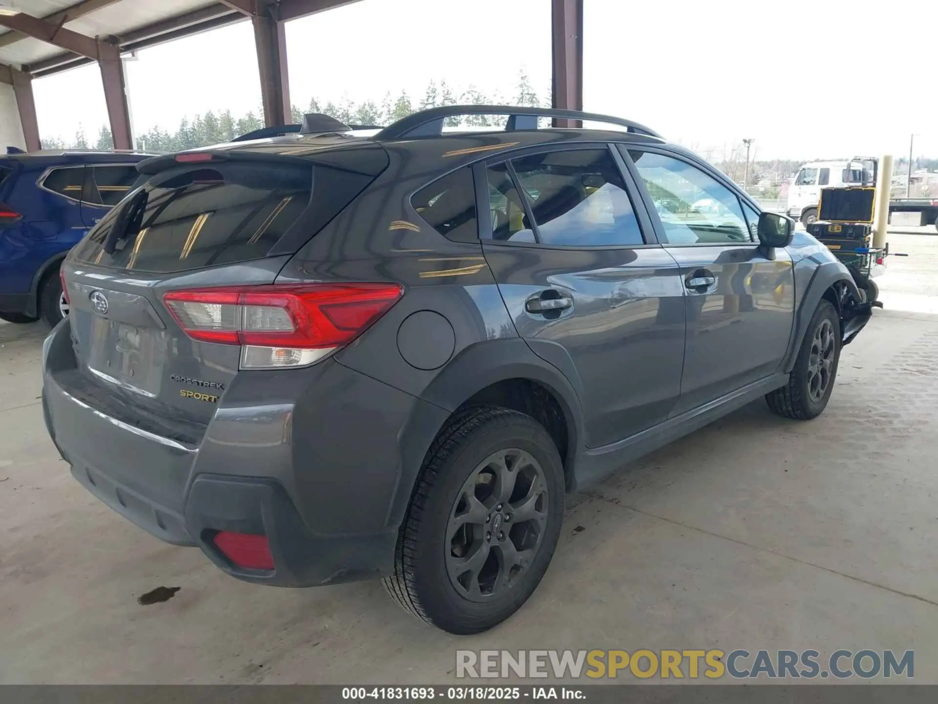 4 fotografías del automóvil dañado JF2GTHRC0PH318876 SUBARU CROSSTREK 2023
