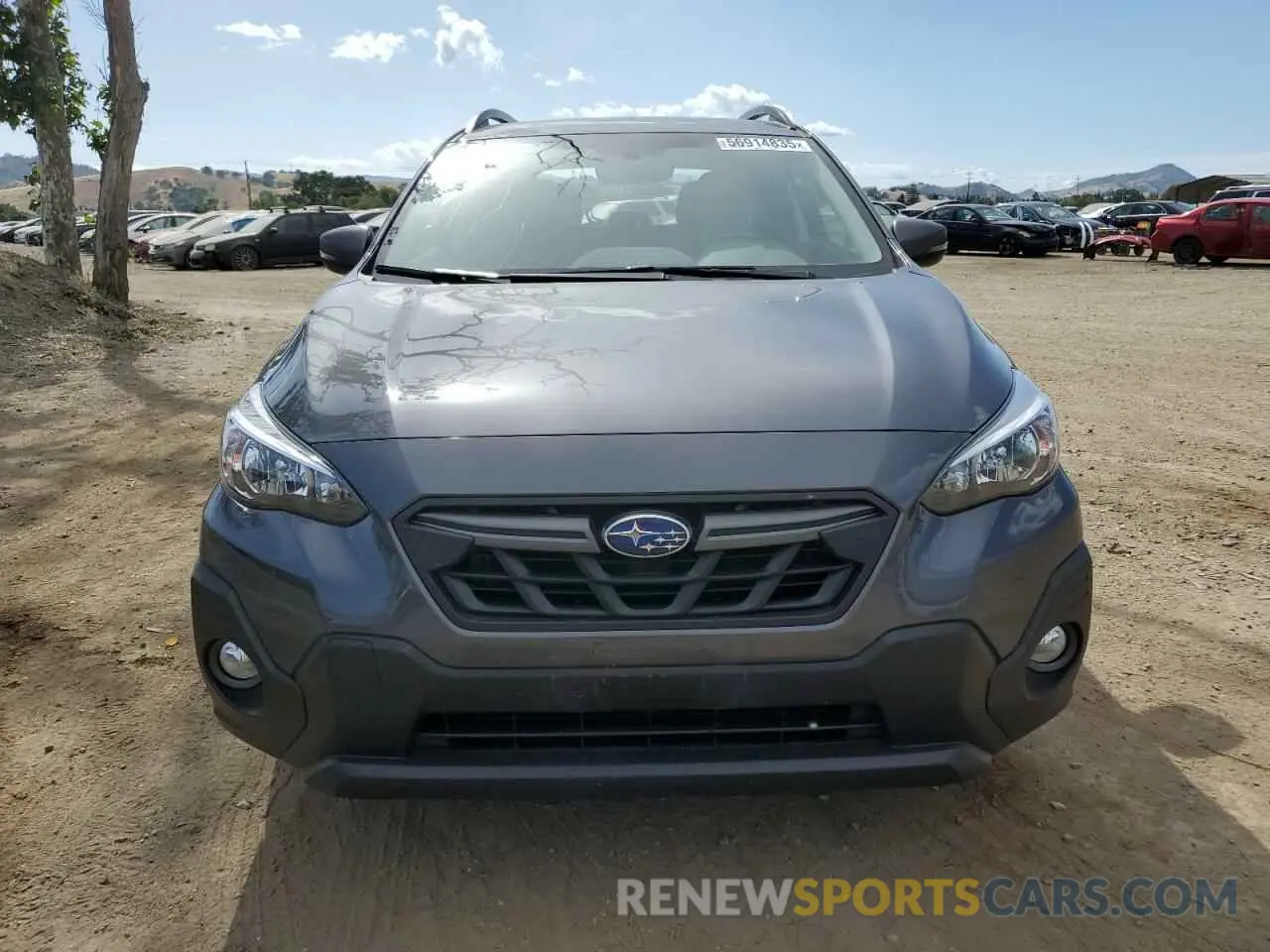 5 fotografías del automóvil dañado JF2GTHRC2PH260933 SUBARU CROSSTREK 2023