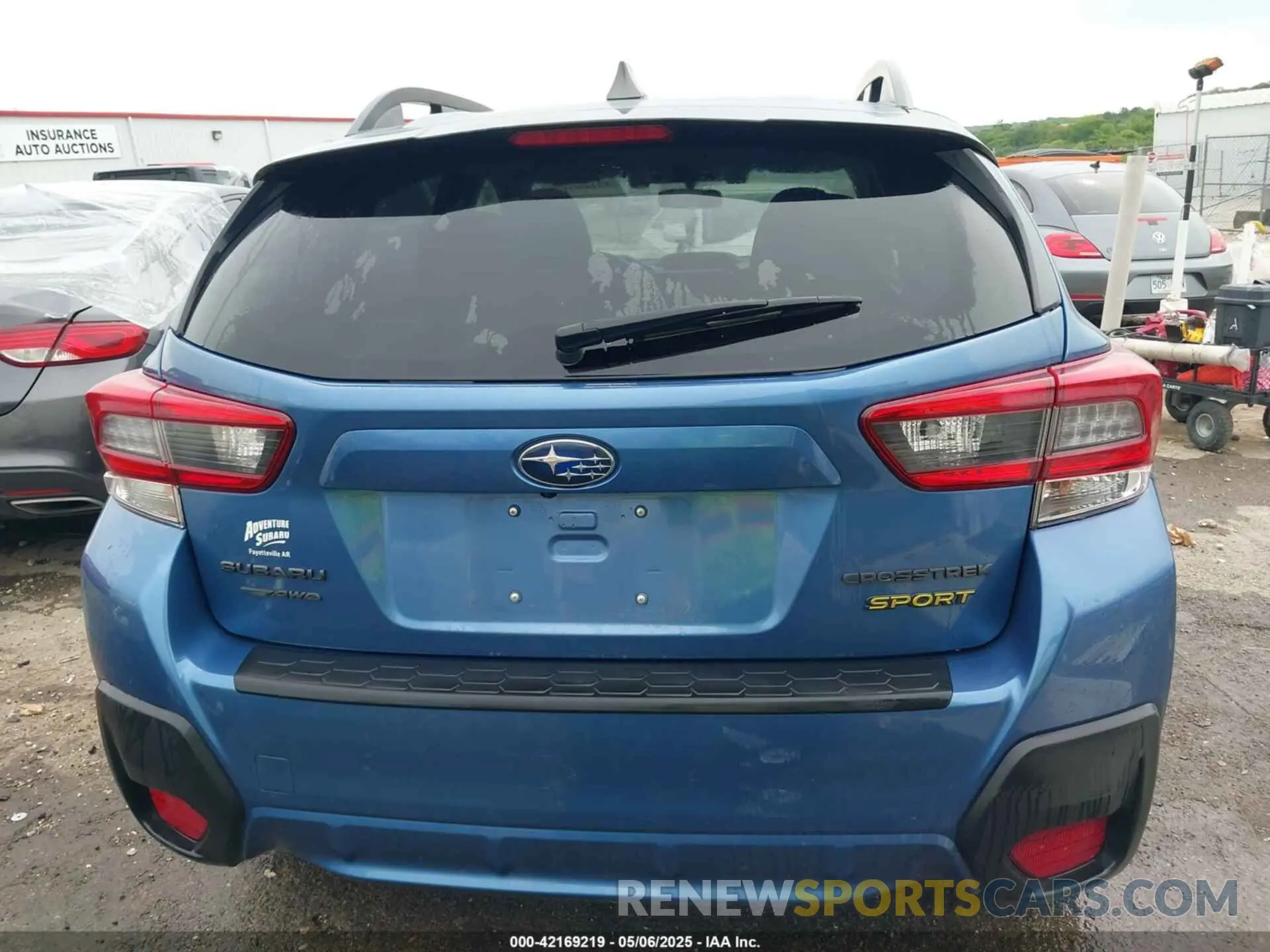 16 fotografías del automóvil dañado JF2GTHRC3PH201728 SUBARU CROSSTREK 2023