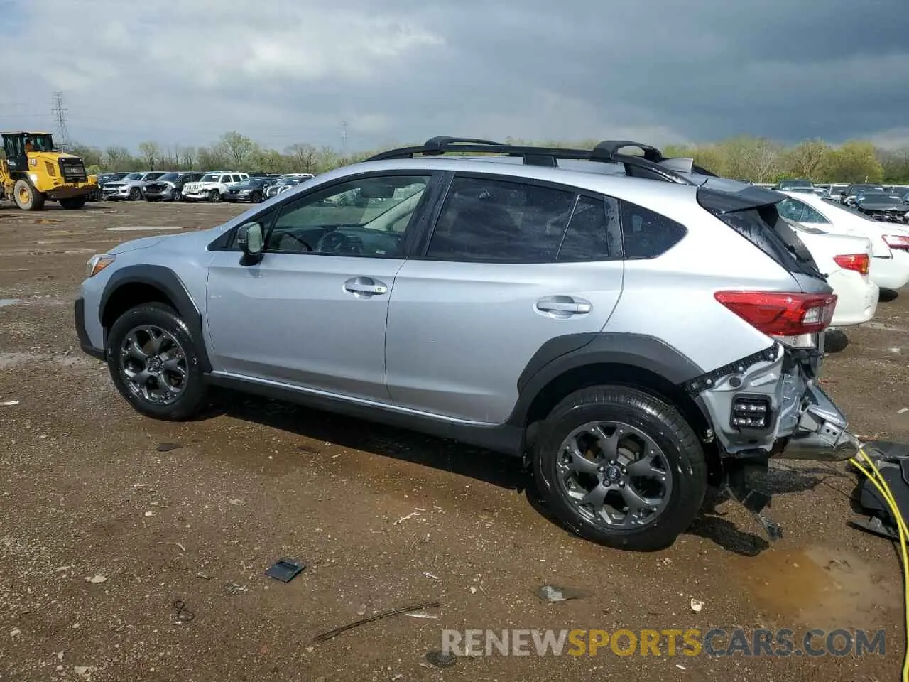2 fotografías del automóvil dañado JF2GTHRC5PH245648 SUBARU CROSSTREK 2023