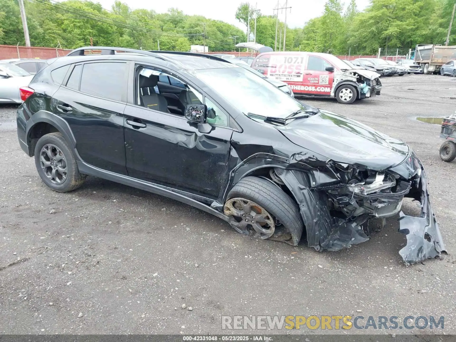 1 fotografías del automóvil dañado JF2GTHRC7PH229080 SUBARU CROSSTREK 2023