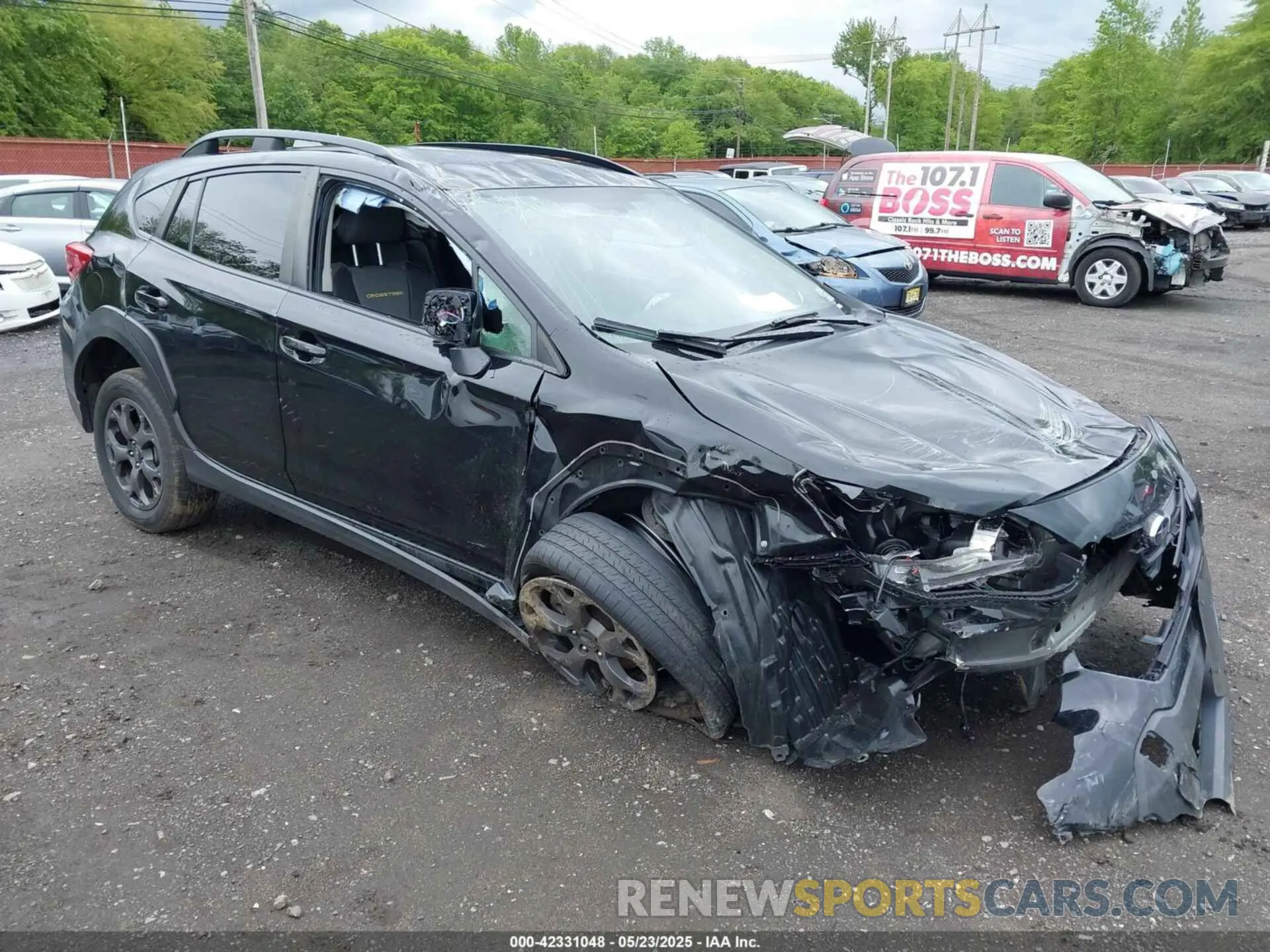 12 fotografías del automóvil dañado JF2GTHRC7PH229080 SUBARU CROSSTREK 2023