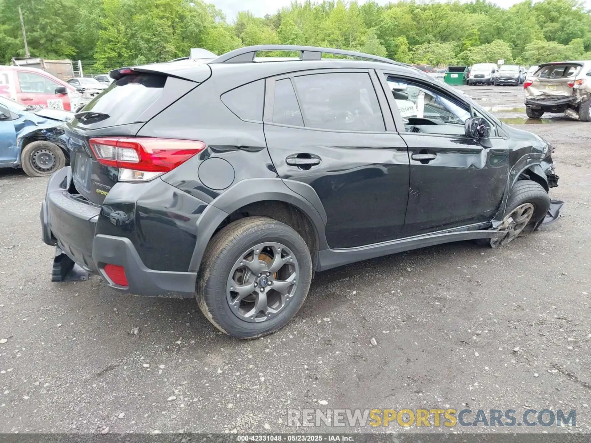 4 fotografías del automóvil dañado JF2GTHRC7PH229080 SUBARU CROSSTREK 2023