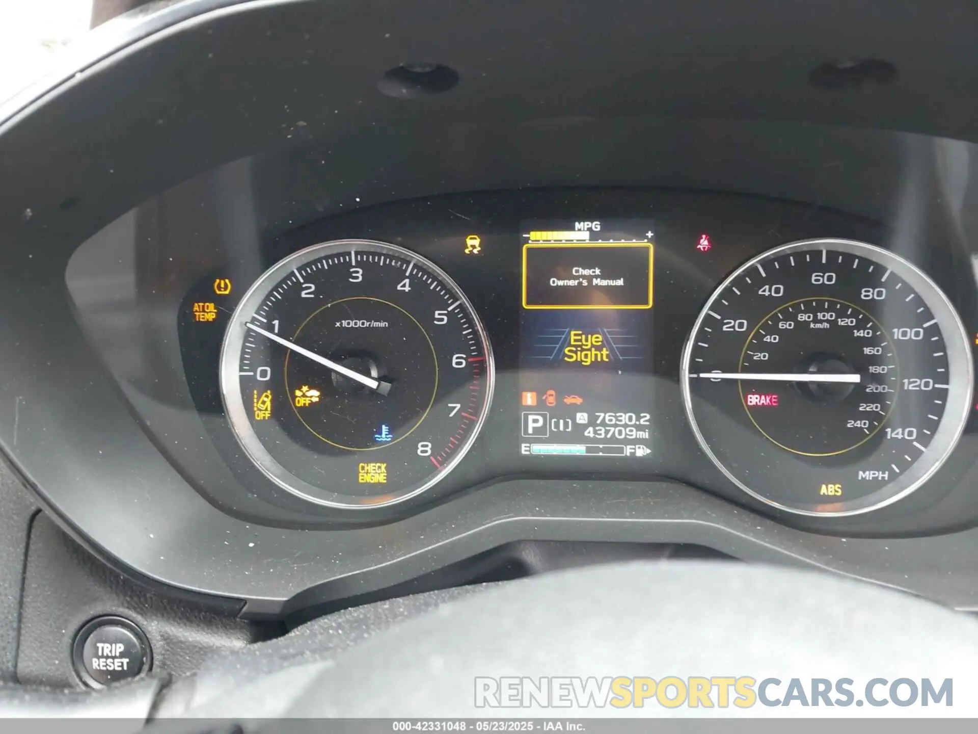 7 fotografías del automóvil dañado JF2GTHRC7PH229080 SUBARU CROSSTREK 2023