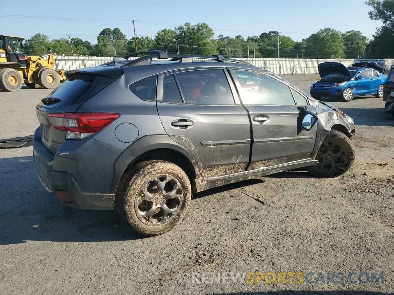 3 fotografías del automóvil dañado JF2GTHRC7PH234473 SUBARU CROSSTREK 2023