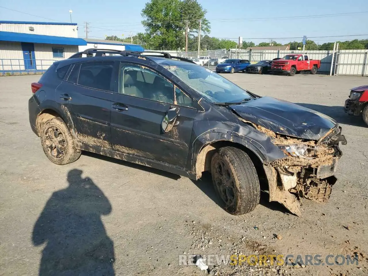4 fotografías del automóvil dañado JF2GTHRC7PH234473 SUBARU CROSSTREK 2023
