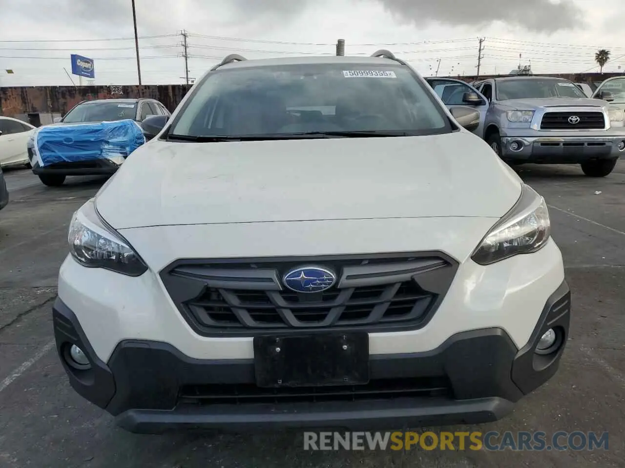 5 fotografías del automóvil dañado JF2GTHRC8PH311187 SUBARU CROSSTREK 2023