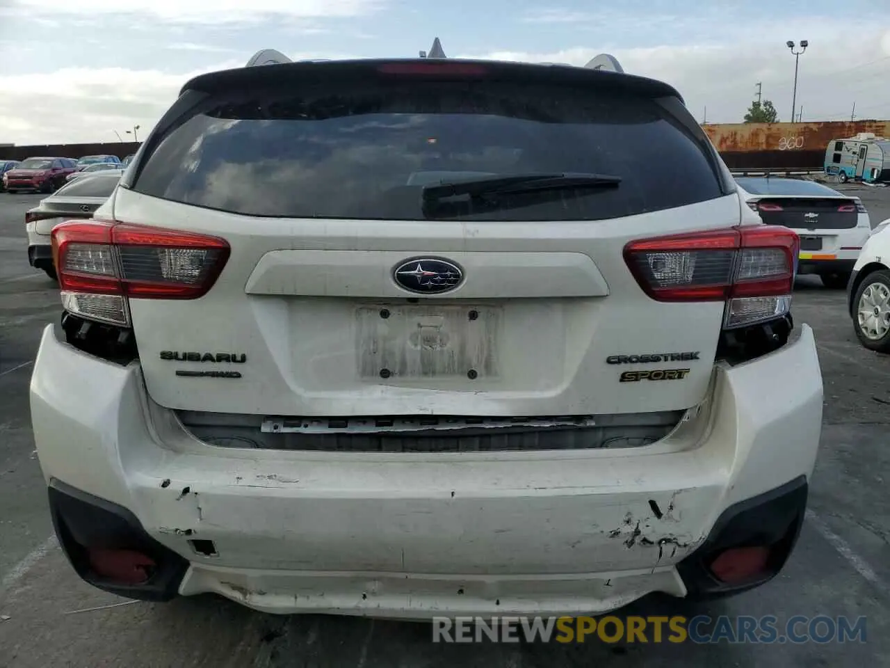 6 fotografías del automóvil dañado JF2GTHRC8PH311187 SUBARU CROSSTREK 2023