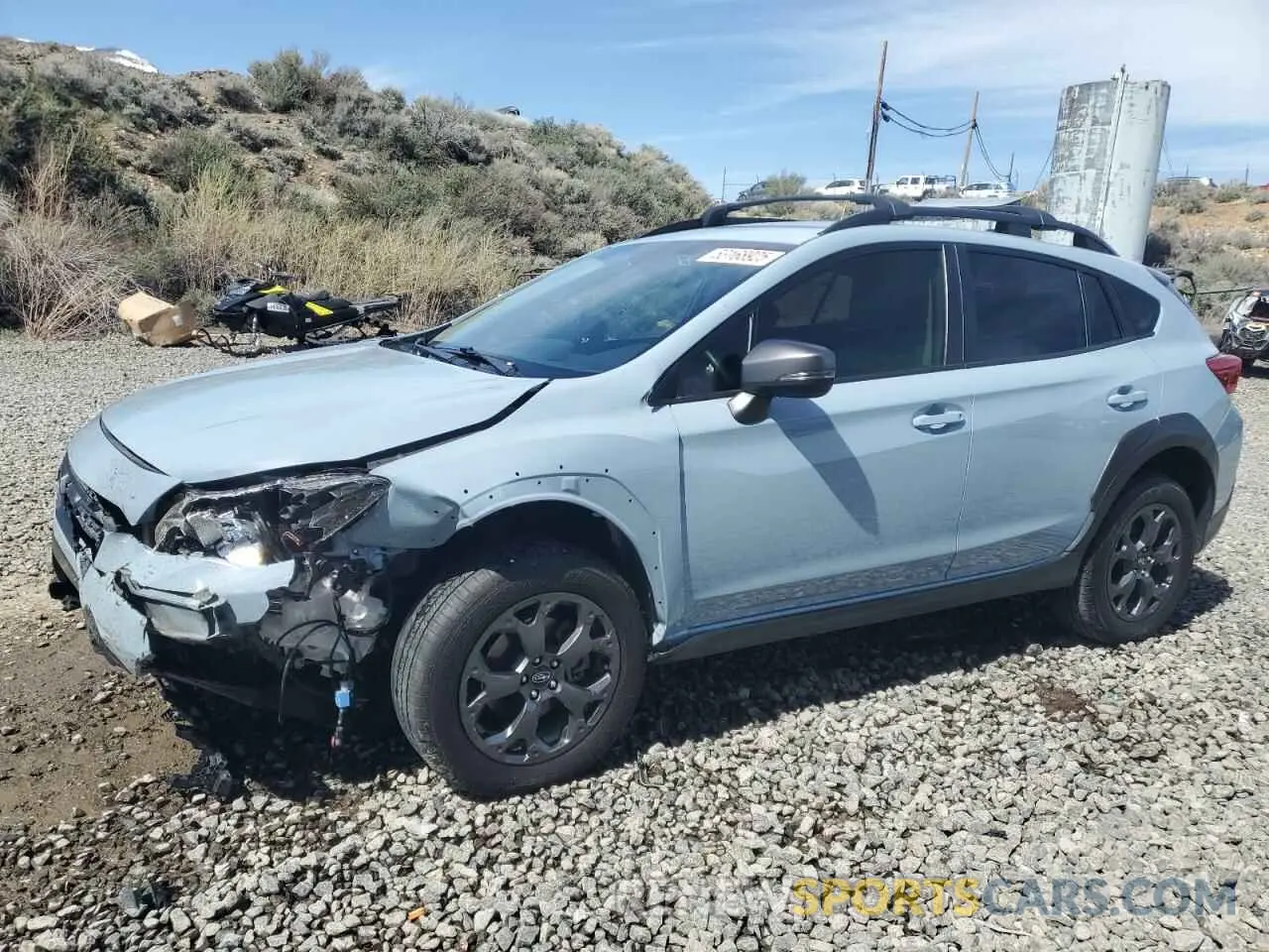 1 fotografías del automóvil dañado JF2GTHRC9PH251694 SUBARU CROSSTREK 2023
