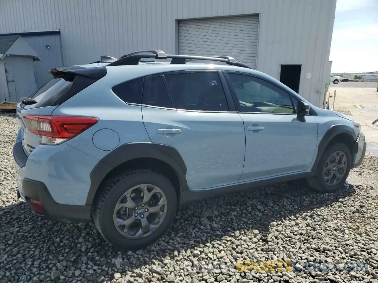 3 fotografías del automóvil dañado JF2GTHRC9PH251694 SUBARU CROSSTREK 2023
