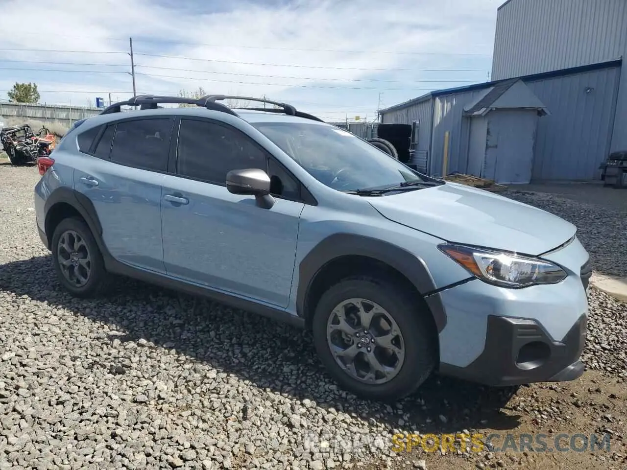 4 fotografías del automóvil dañado JF2GTHRC9PH251694 SUBARU CROSSTREK 2023