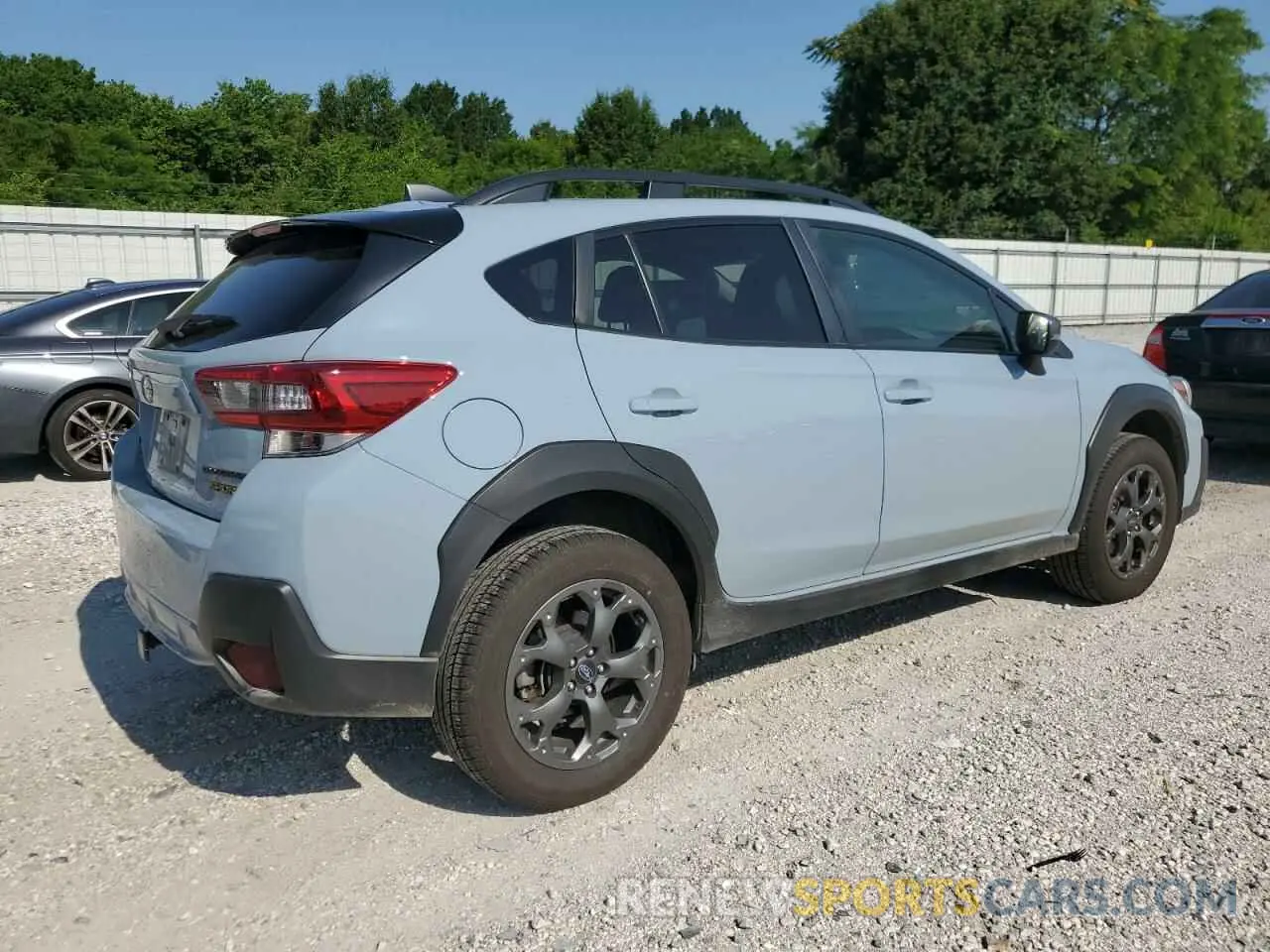 3 fotografías del automóvil dañado JF2GTHSC0PH239914 SUBARU CROSSTREK 2023