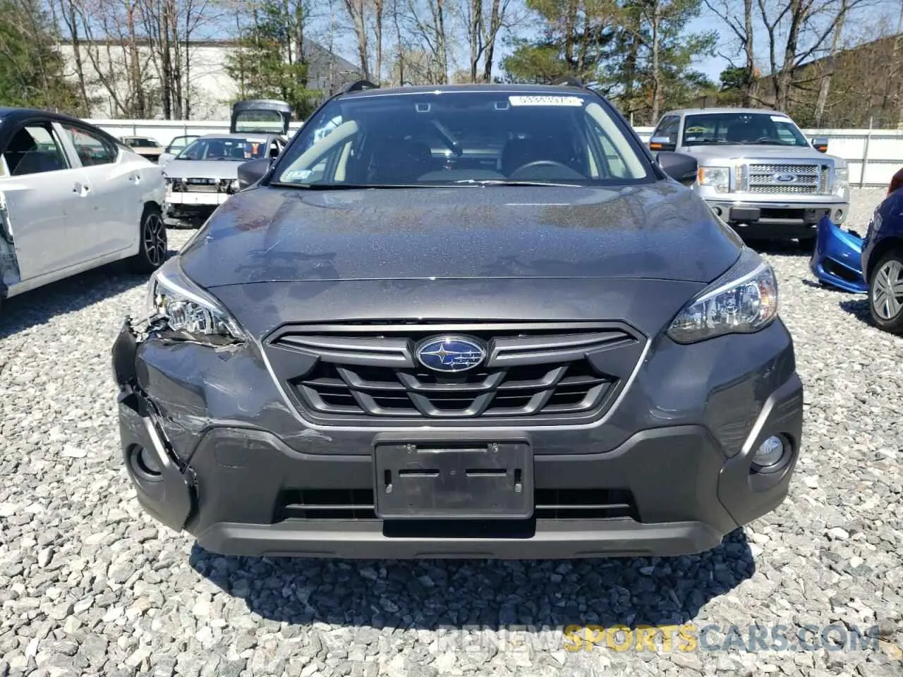 5 fotografías del automóvil dañado JF2GTHSC0PH274971 SUBARU CROSSTREK 2023