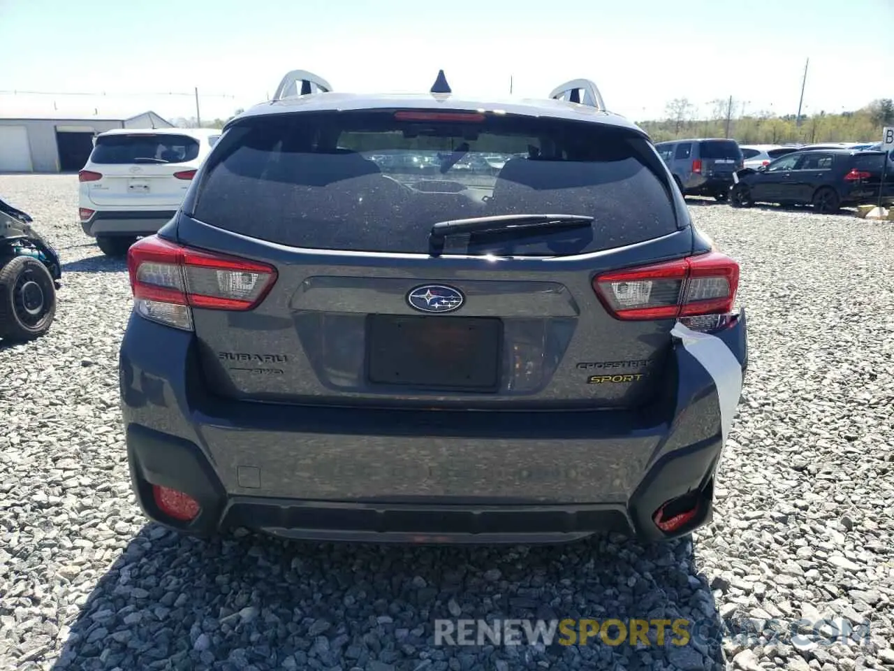 6 fotografías del automóvil dañado JF2GTHSC0PH274971 SUBARU CROSSTREK 2023
