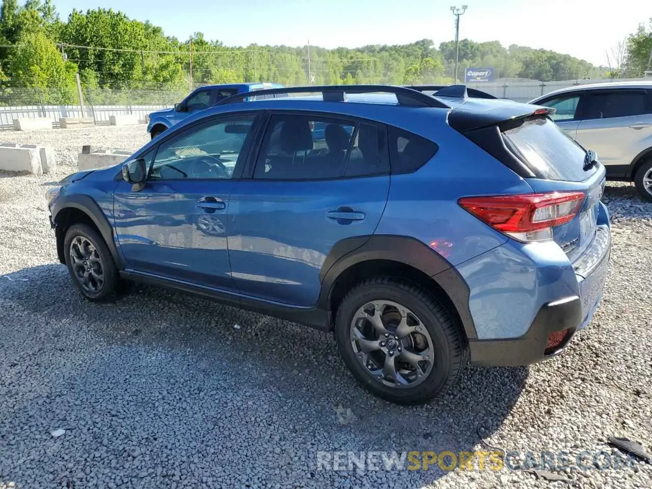 2 fotografías del automóvil dañado JF2GTHSC0PH299031 SUBARU CROSSTREK 2023