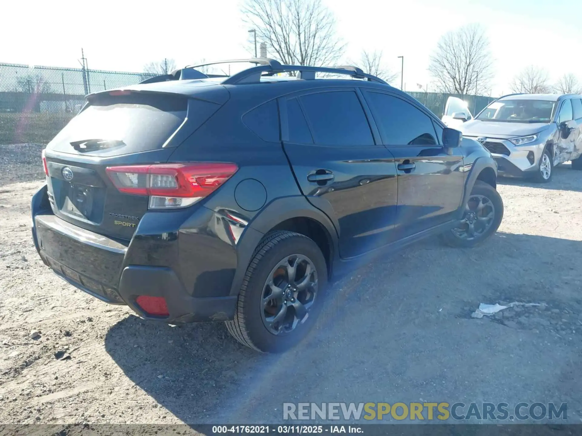 4 fotografías del automóvil dañado JF2GTHSC2PH270291 SUBARU CROSSTREK 2023