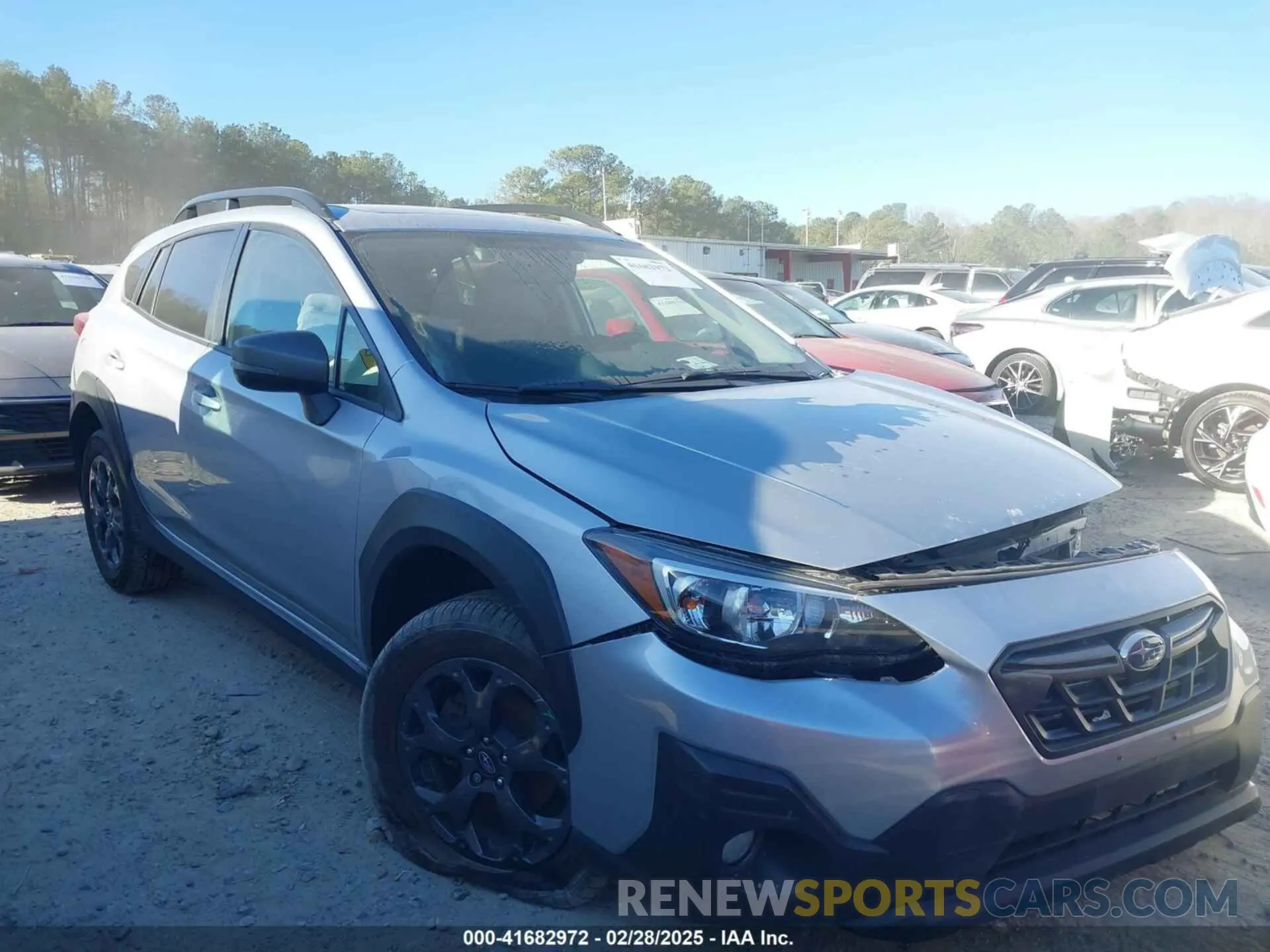 13 fotografías del automóvil dañado JF2GTHSC2PH271635 SUBARU CROSSTREK 2023