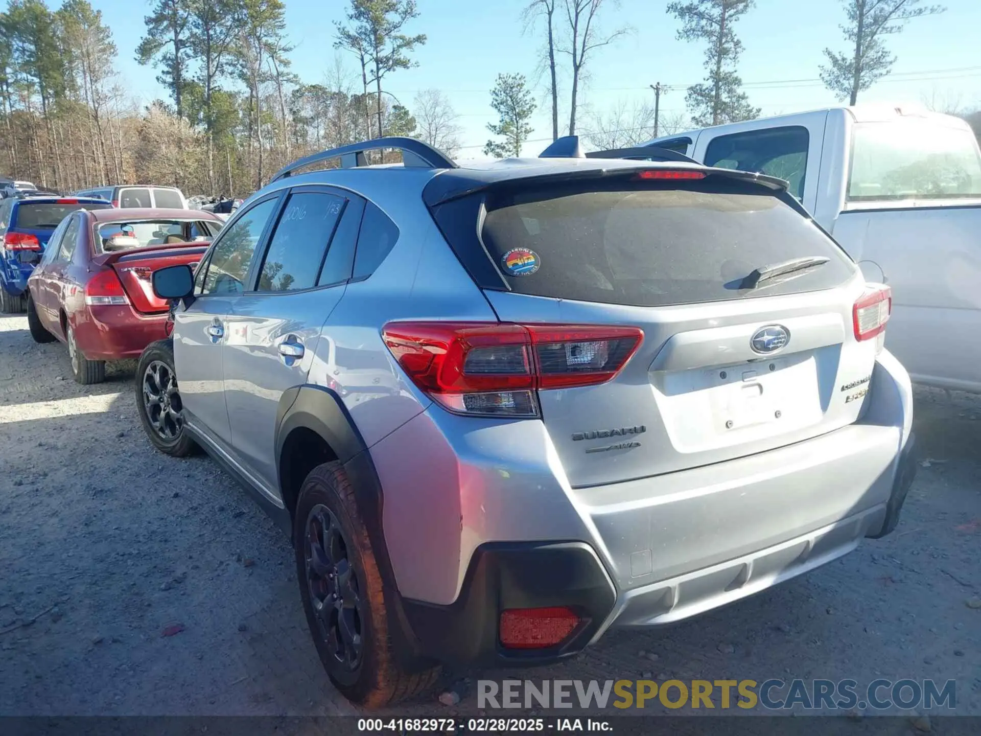 14 fotografías del automóvil dañado JF2GTHSC2PH271635 SUBARU CROSSTREK 2023