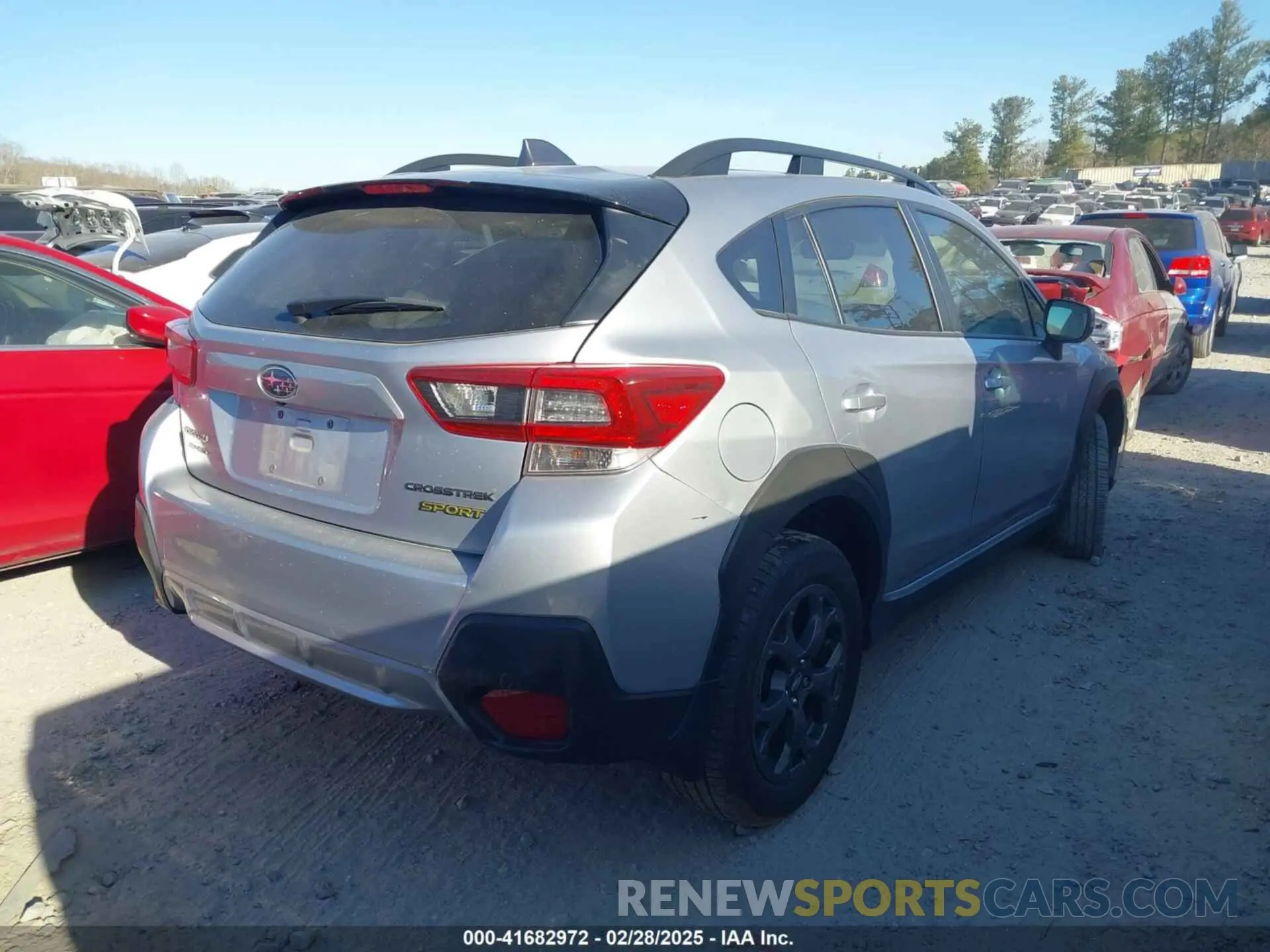 4 fotografías del automóvil dañado JF2GTHSC2PH271635 SUBARU CROSSTREK 2023