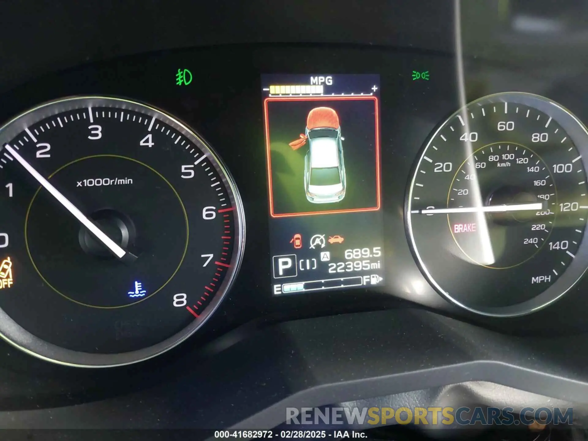 7 fotografías del automóvil dañado JF2GTHSC2PH271635 SUBARU CROSSTREK 2023