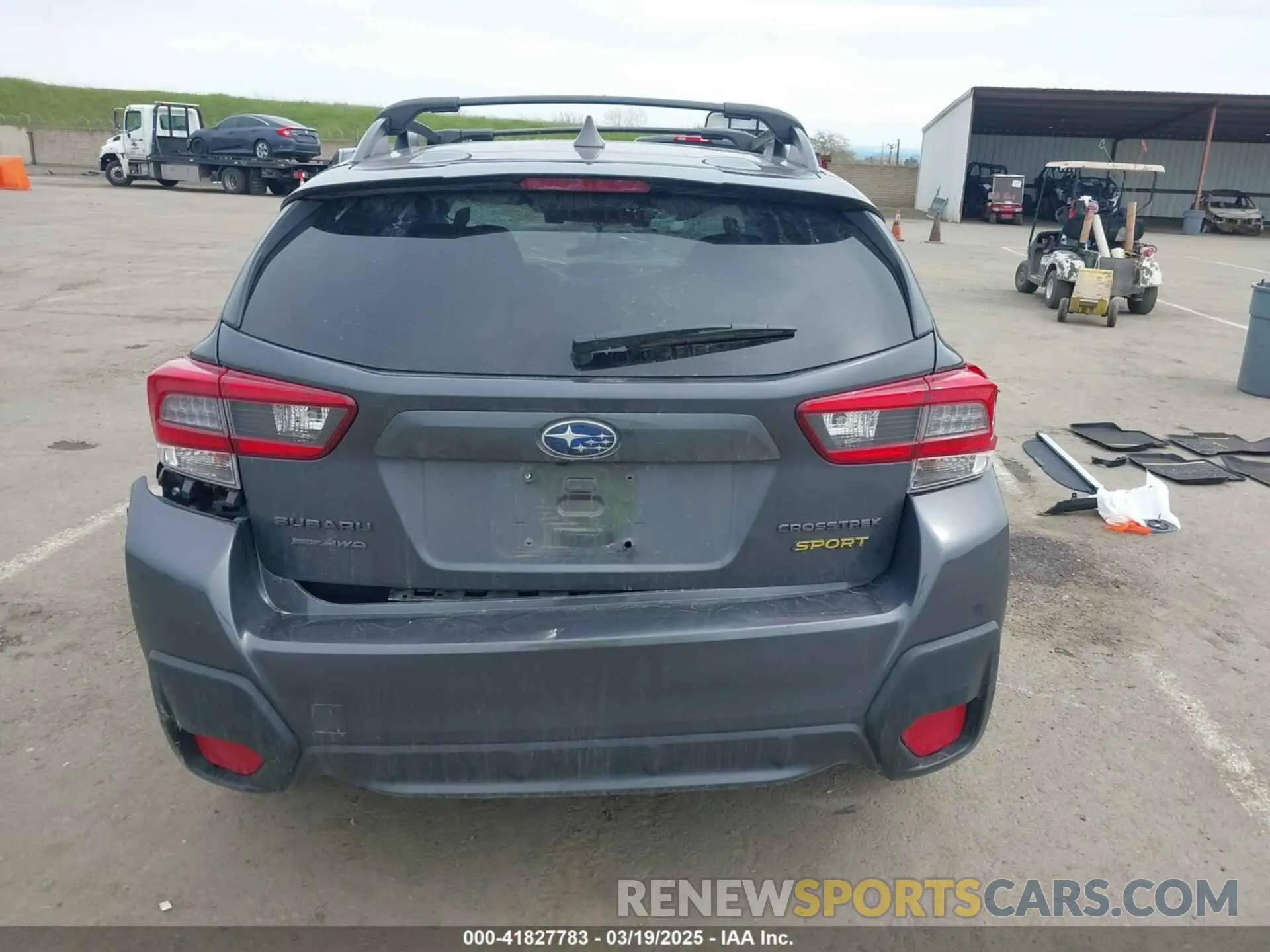 16 fotografías del automóvil dañado JF2GTHSC3PH279405 SUBARU CROSSTREK 2023