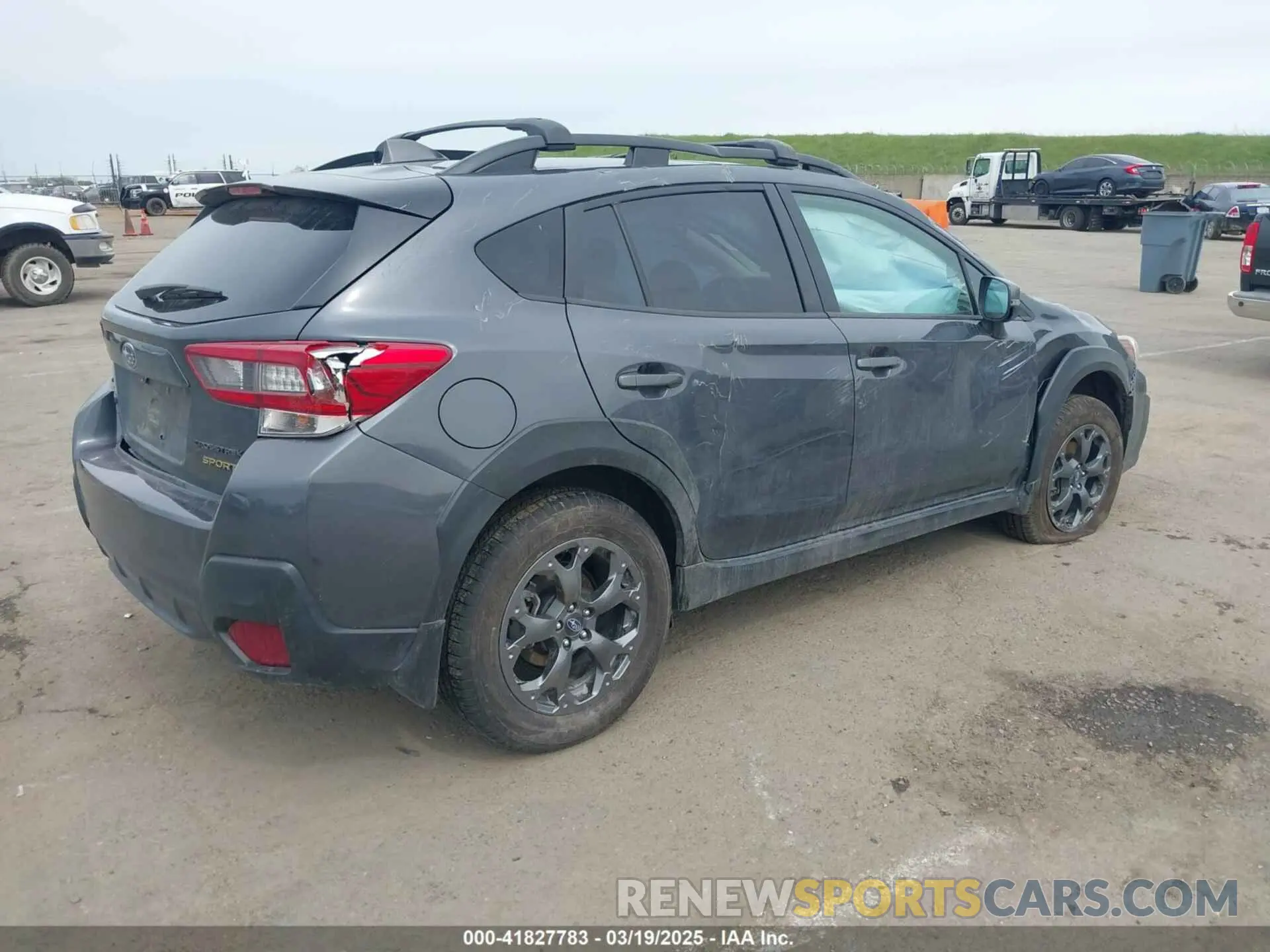 4 fotografías del automóvil dañado JF2GTHSC3PH279405 SUBARU CROSSTREK 2023