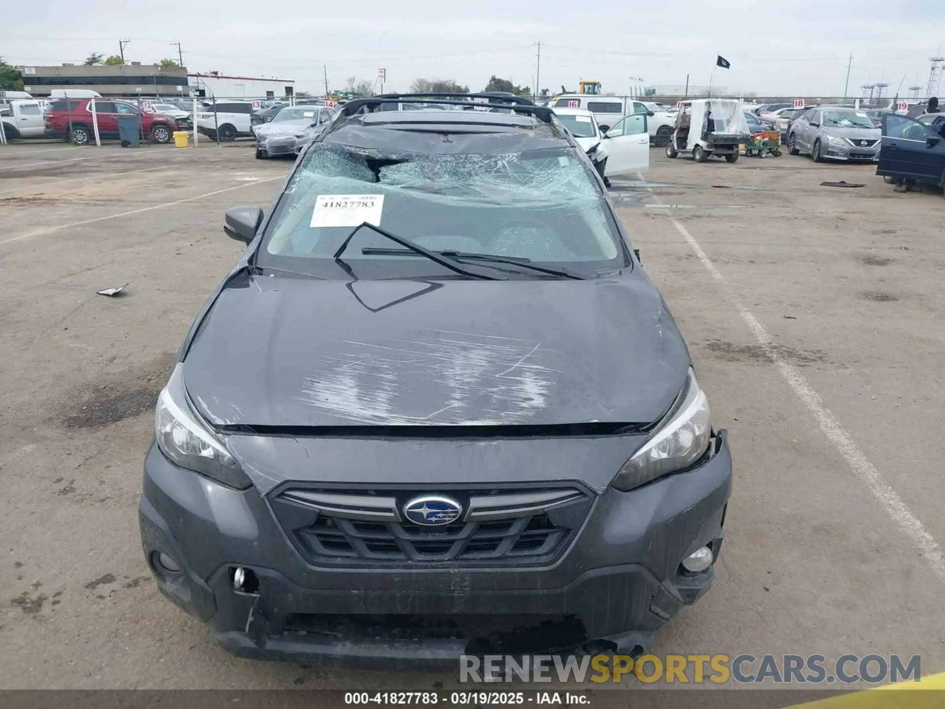 6 fotografías del automóvil dañado JF2GTHSC3PH279405 SUBARU CROSSTREK 2023