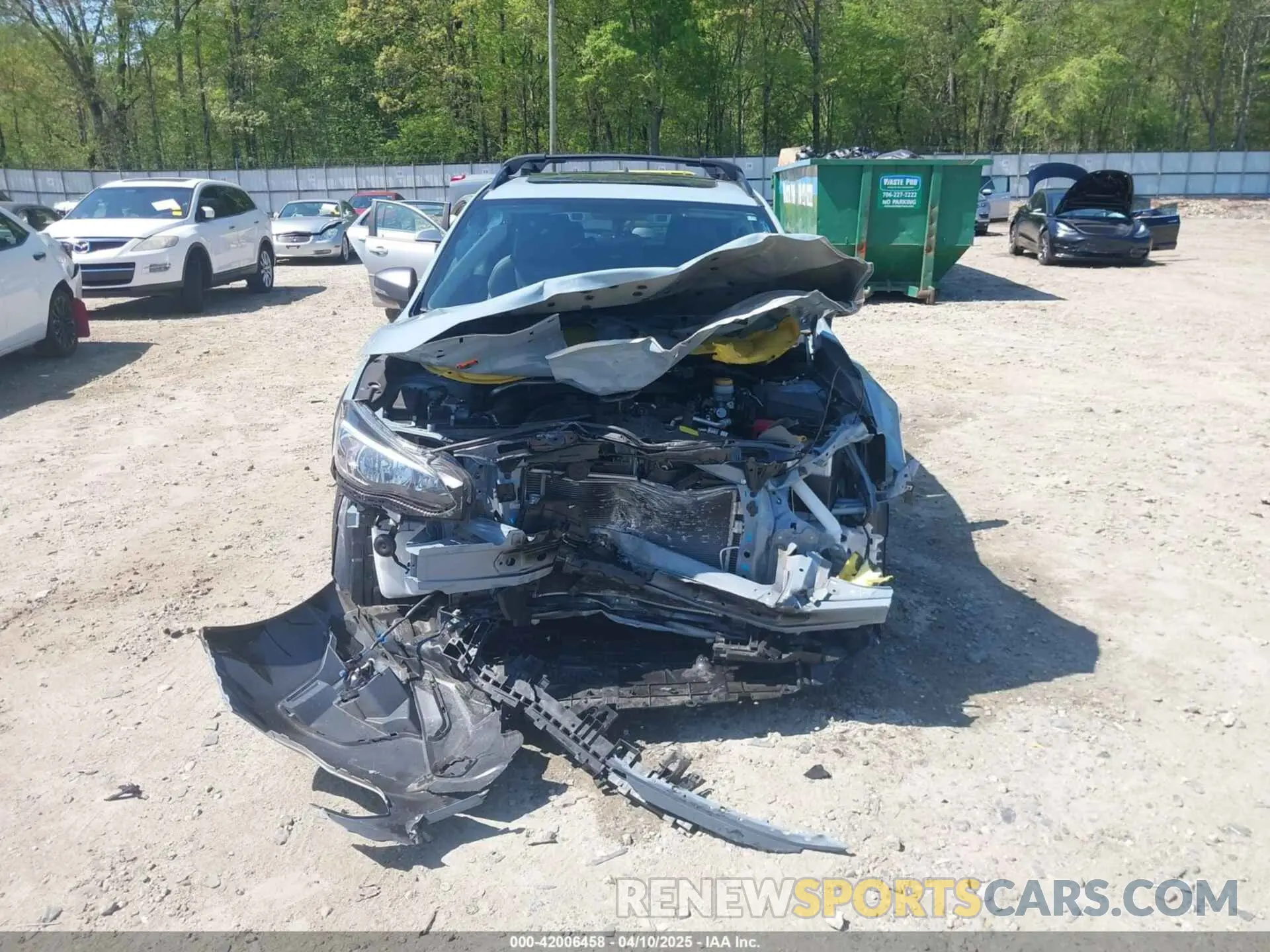 11 fotografías del automóvil dañado JF2GTHSC5PH303820 SUBARU CROSSTREK 2023