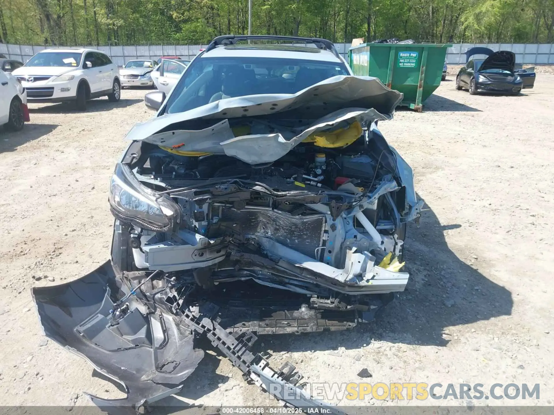 6 fotografías del automóvil dañado JF2GTHSC5PH303820 SUBARU CROSSTREK 2023