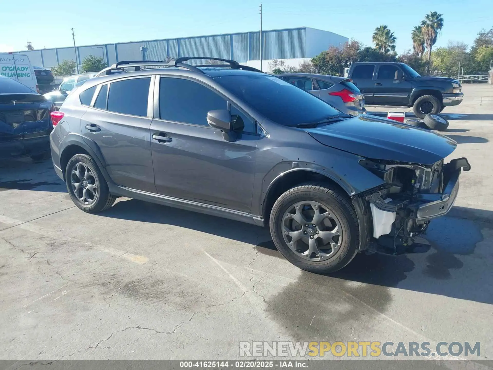 1 fotografías del automóvil dañado JF2GTHSC6PH278555 SUBARU CROSSTREK 2023