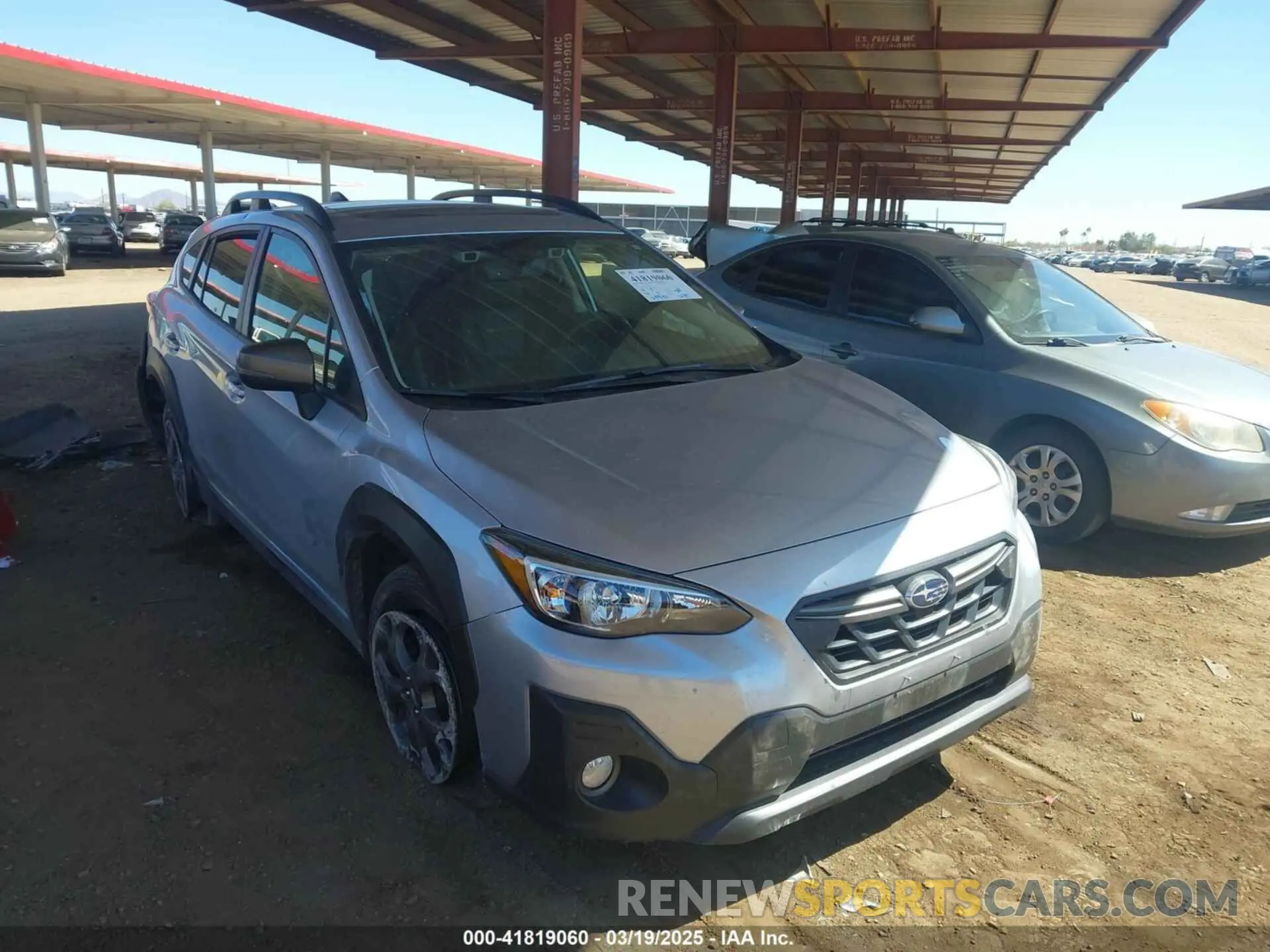 1 fotografías del automóvil dañado JF2GTHSC8PH236212 SUBARU CROSSTREK 2023