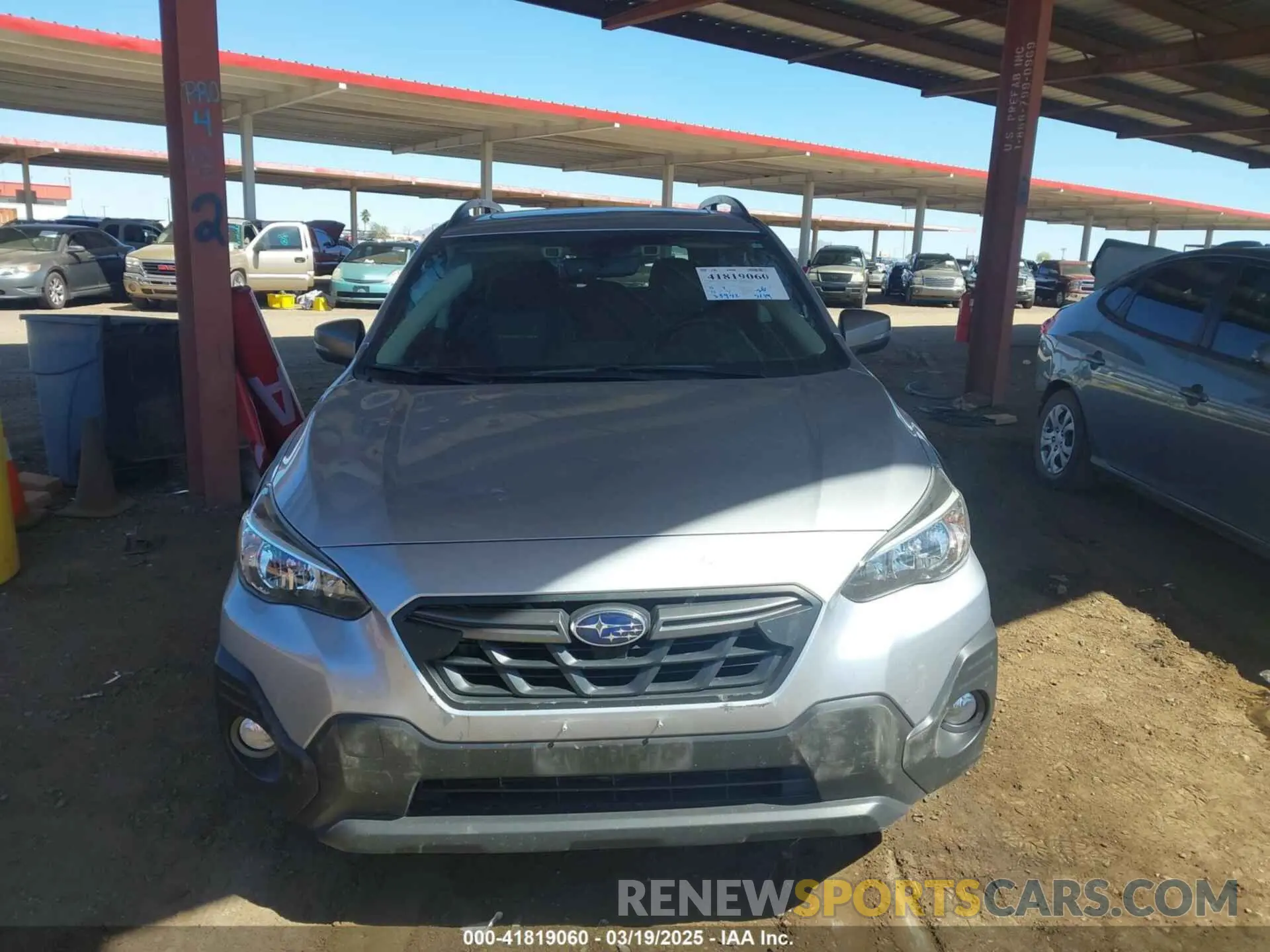 12 fotografías del automóvil dañado JF2GTHSC8PH236212 SUBARU CROSSTREK 2023