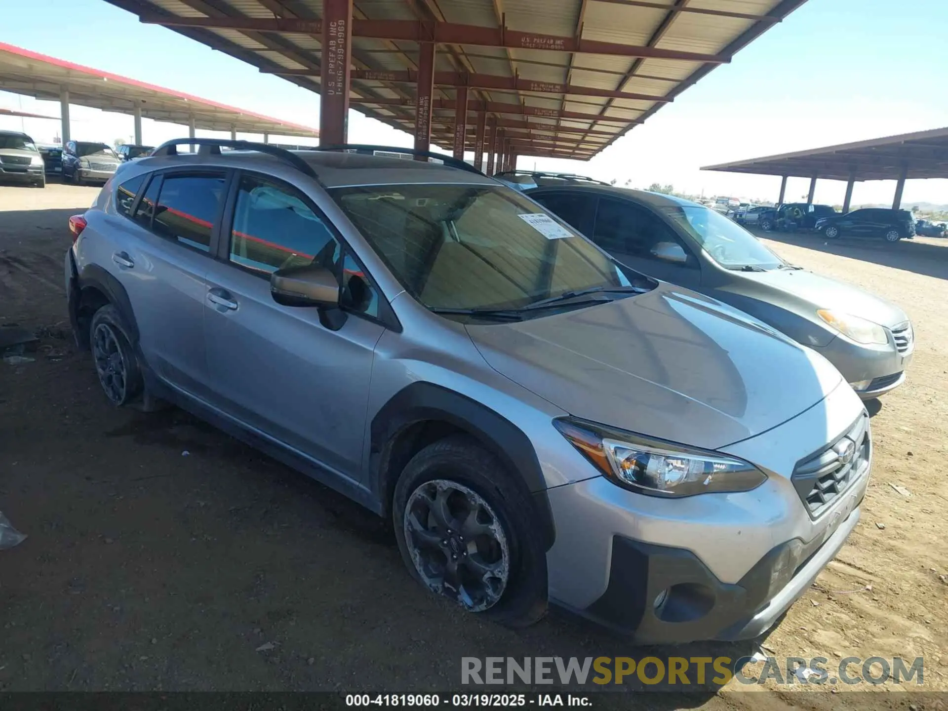 13 fotografías del automóvil dañado JF2GTHSC8PH236212 SUBARU CROSSTREK 2023