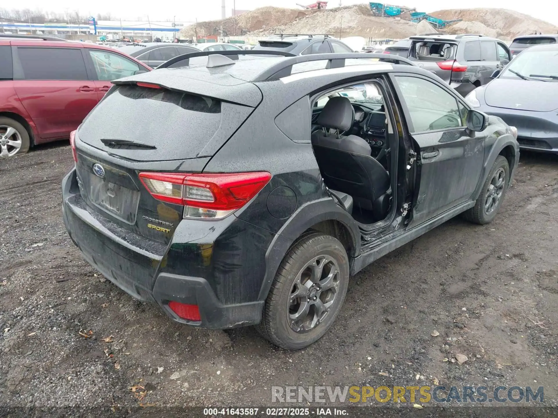 4 fotografías del automóvil dañado JF2GTHSCXPH266778 SUBARU CROSSTREK 2023