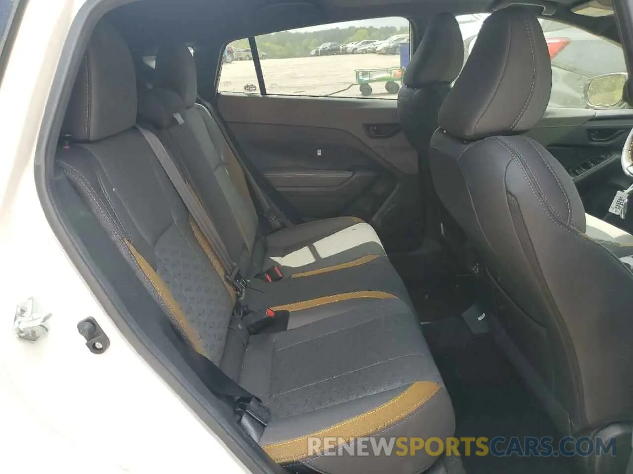 10 fotografías del automóvil dañado 4S4GUHF60R3831065 SUBARU CROSSTREK 2024