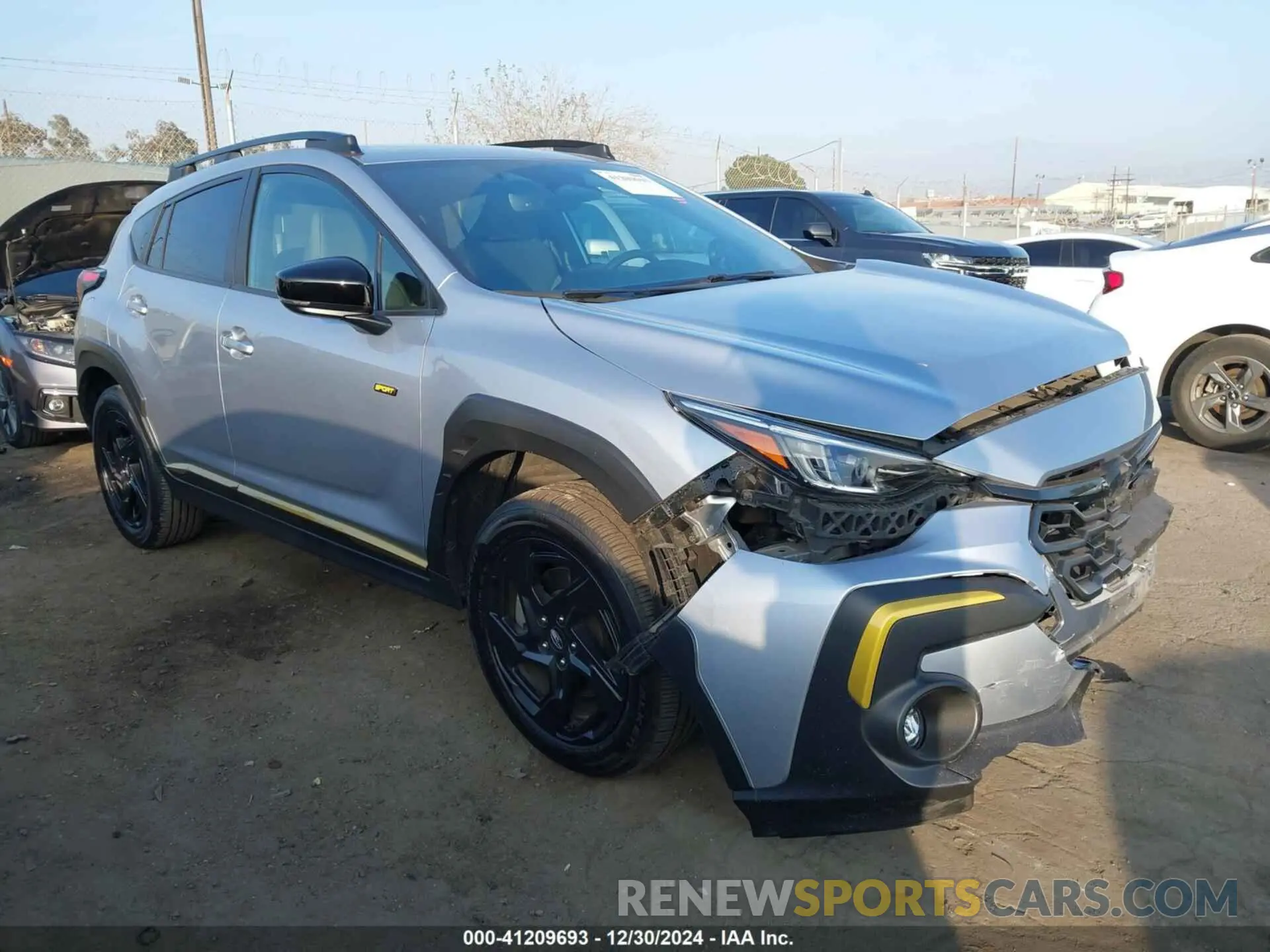 1 fotografías del automóvil dañado 4S4GUHF61R3702770 SUBARU CROSSTREK 2024