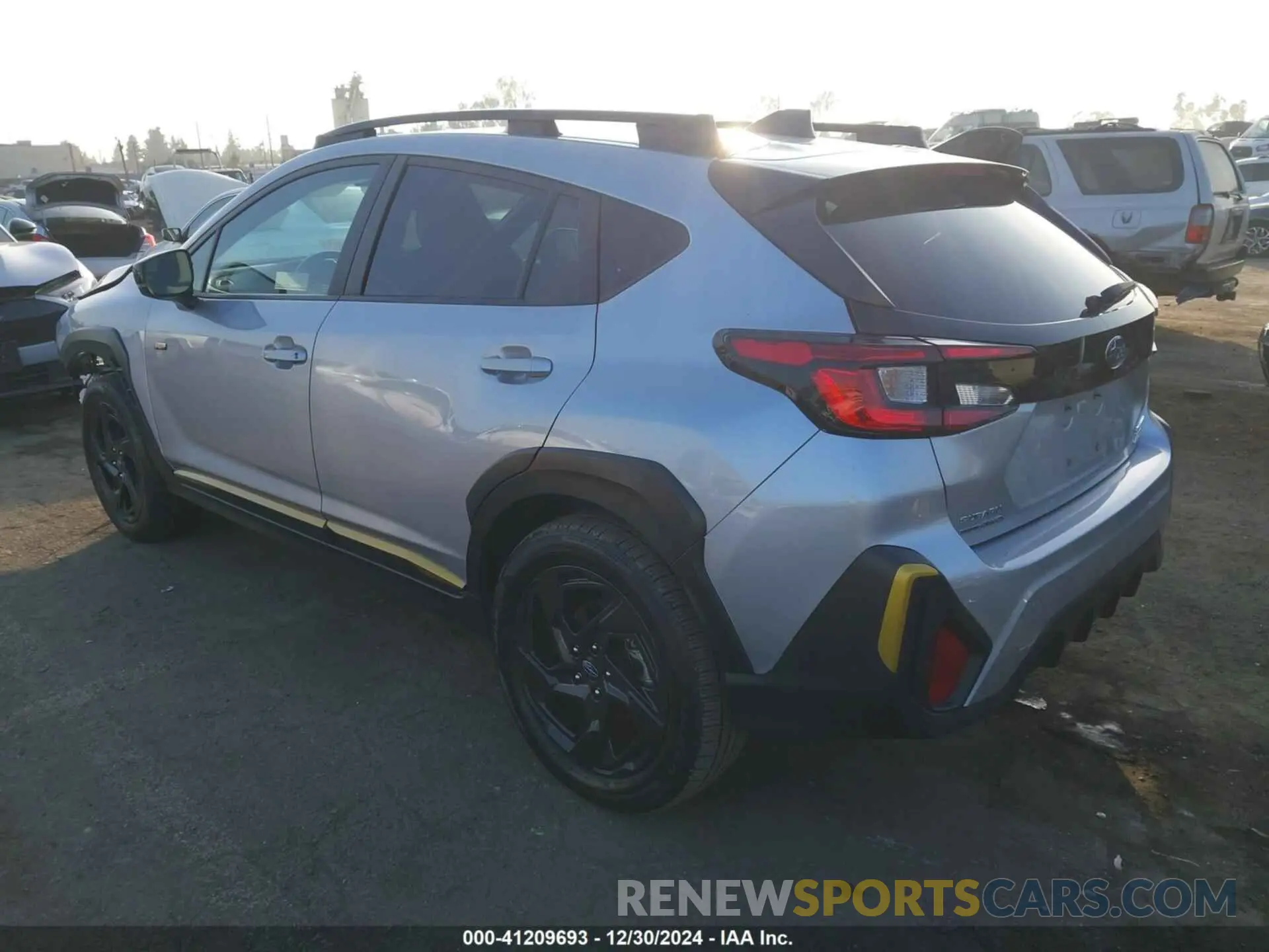 3 fotografías del automóvil dañado 4S4GUHF61R3702770 SUBARU CROSSTREK 2024