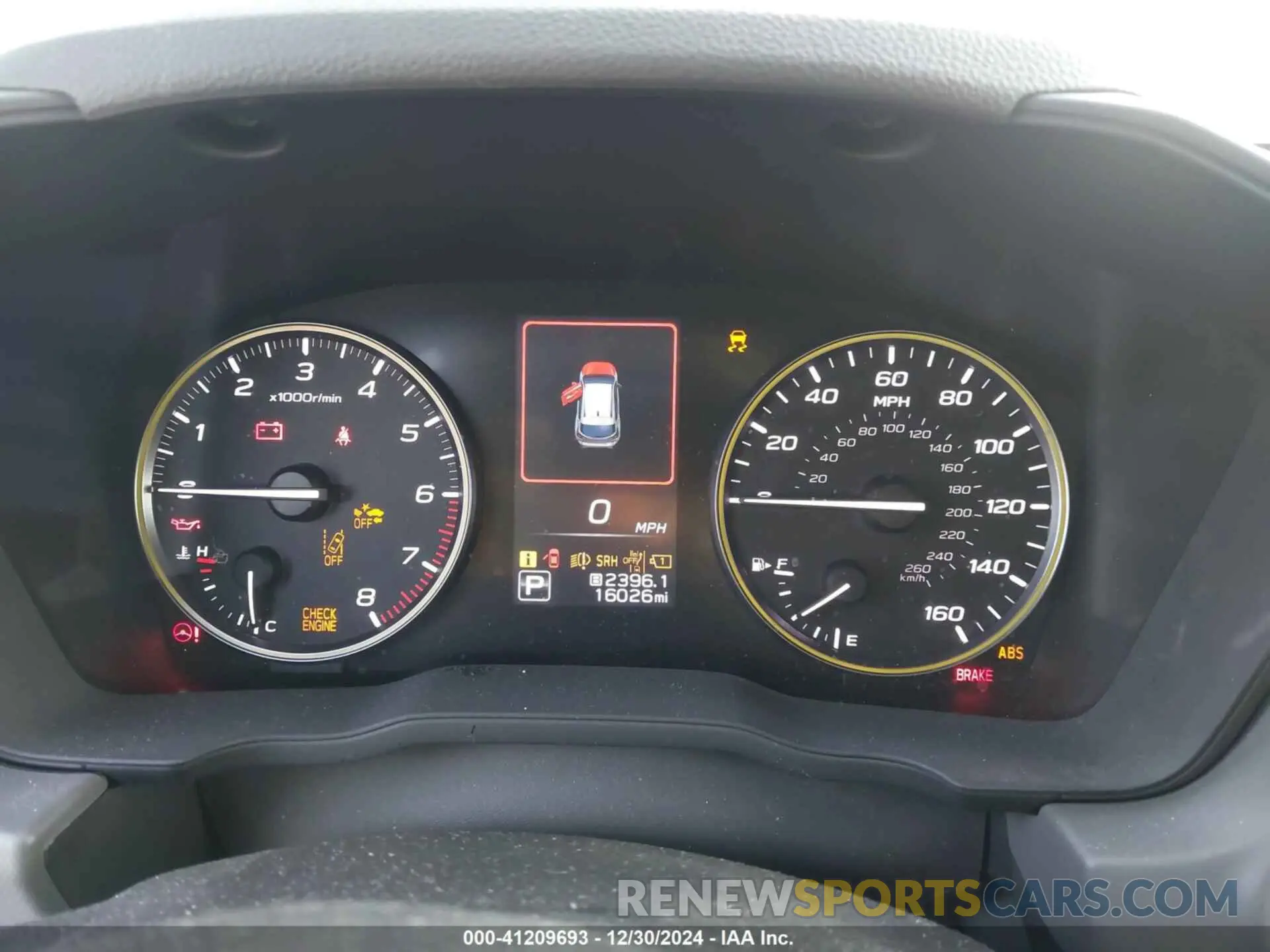 7 fotografías del automóvil dañado 4S4GUHF61R3702770 SUBARU CROSSTREK 2024