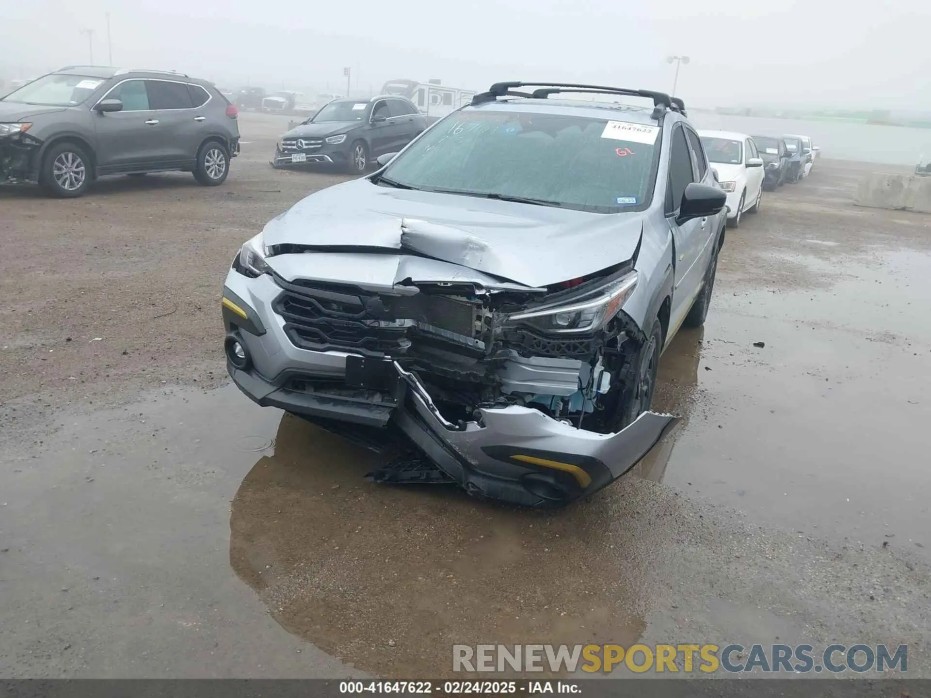 6 fotografías del automóvil dañado 4S4GUHF61R3710173 SUBARU CROSSTREK 2024