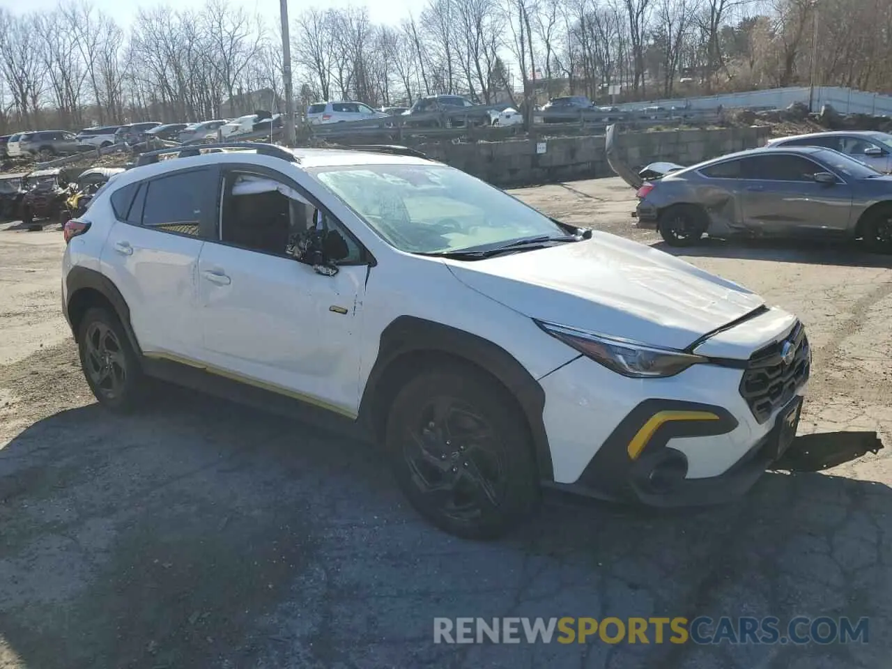 4 fotografías del automóvil dañado 4S4GUHF61R3815022 SUBARU CROSSTREK 2024