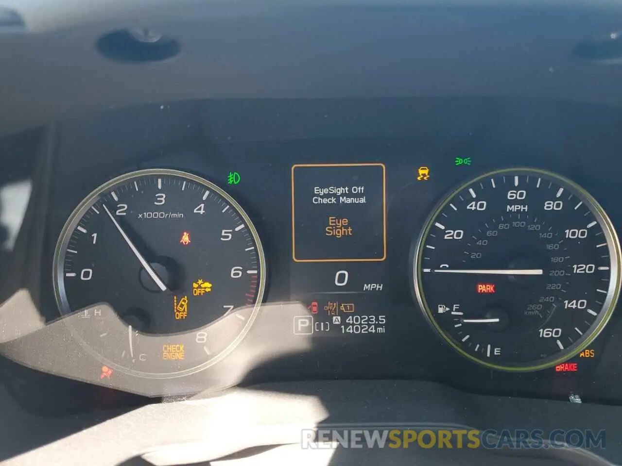 9 fotografías del automóvil dañado 4S4GUHF61R3815022 SUBARU CROSSTREK 2024